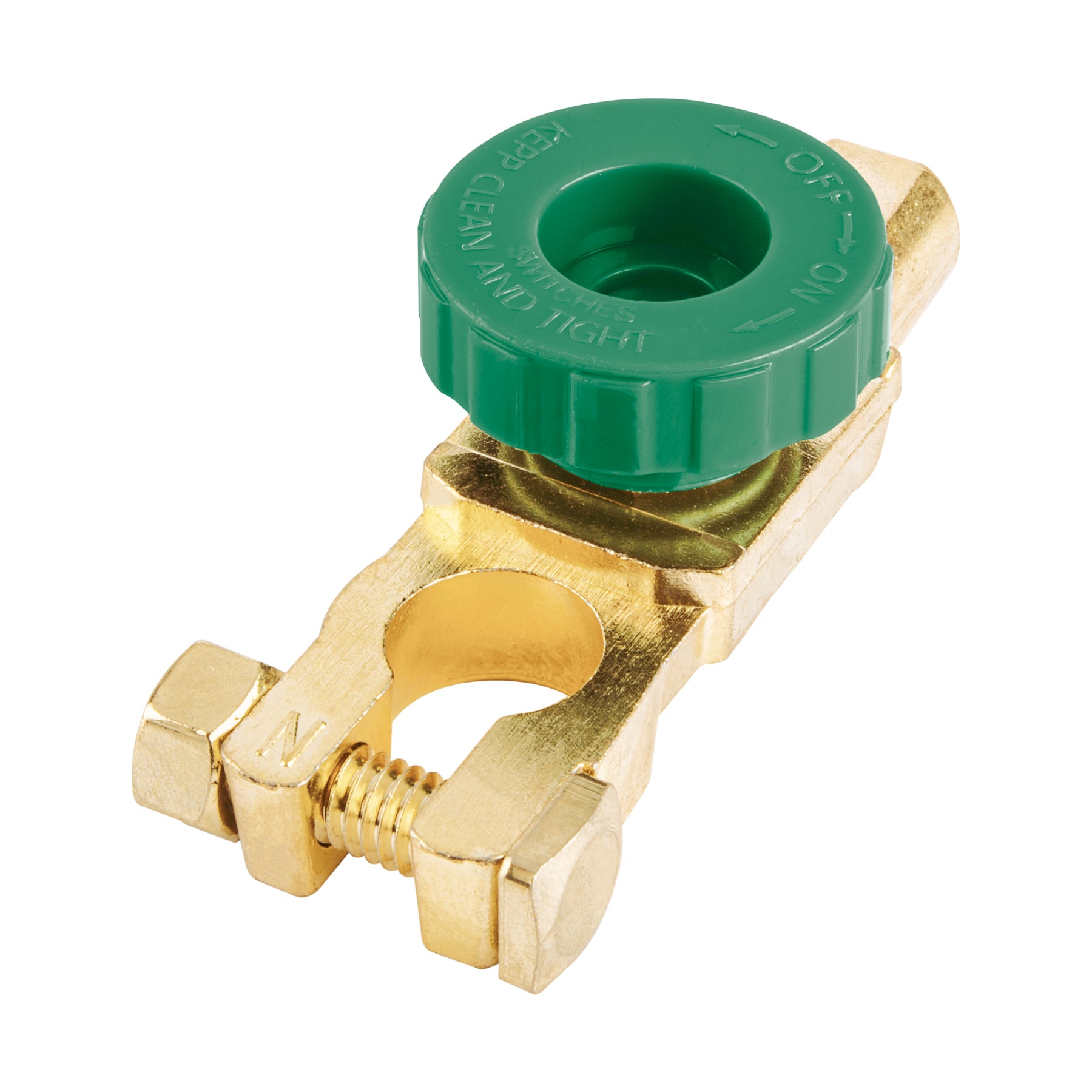 Terminal para batería con interruptor switch, Truper