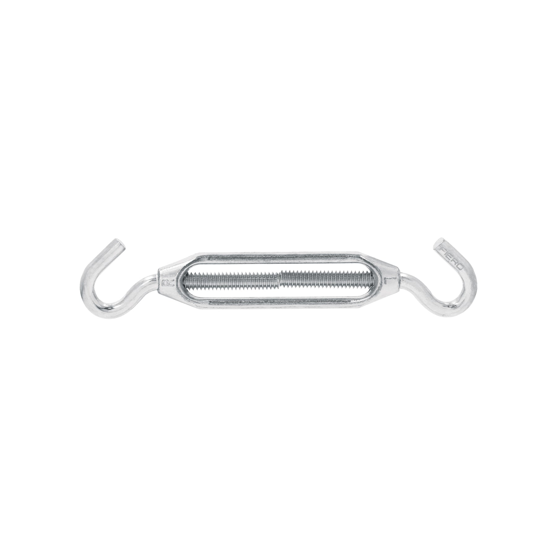 Tensor zinc 1/4" gancho-gancho, Fiero