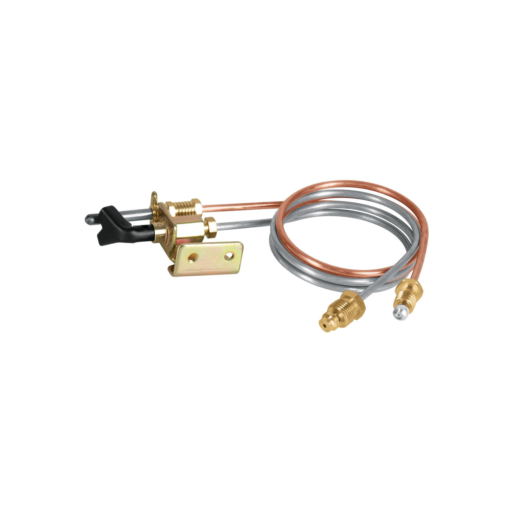 Termopar con piloto, tubo de aluminio, 60 cm, Foset, TEPAR-60A, 46146