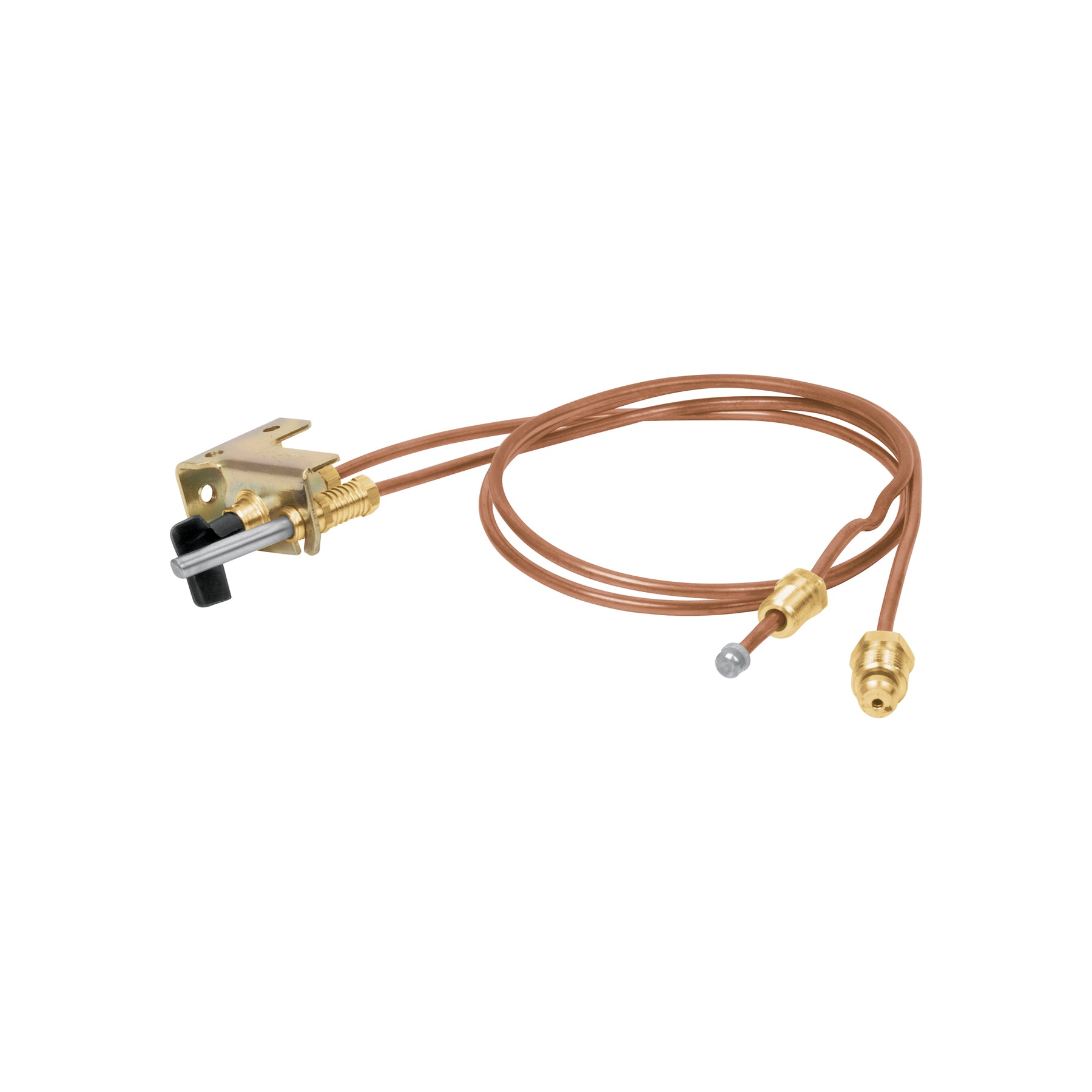 Termopar con piloto, tubo de cobre, 60 cm, Foset, TEPAR-60, 49212