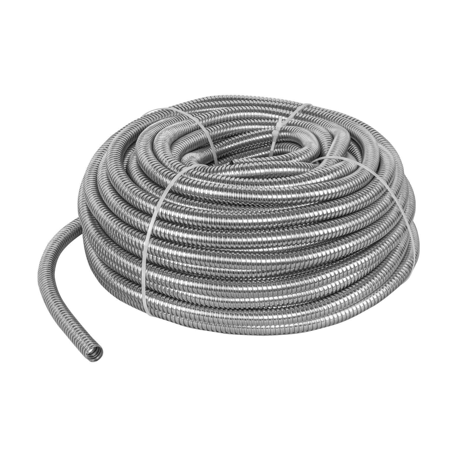 Rollo de 50 m de tubo flexible metálico de 1/2", Volteck, TF-1/2, 46900