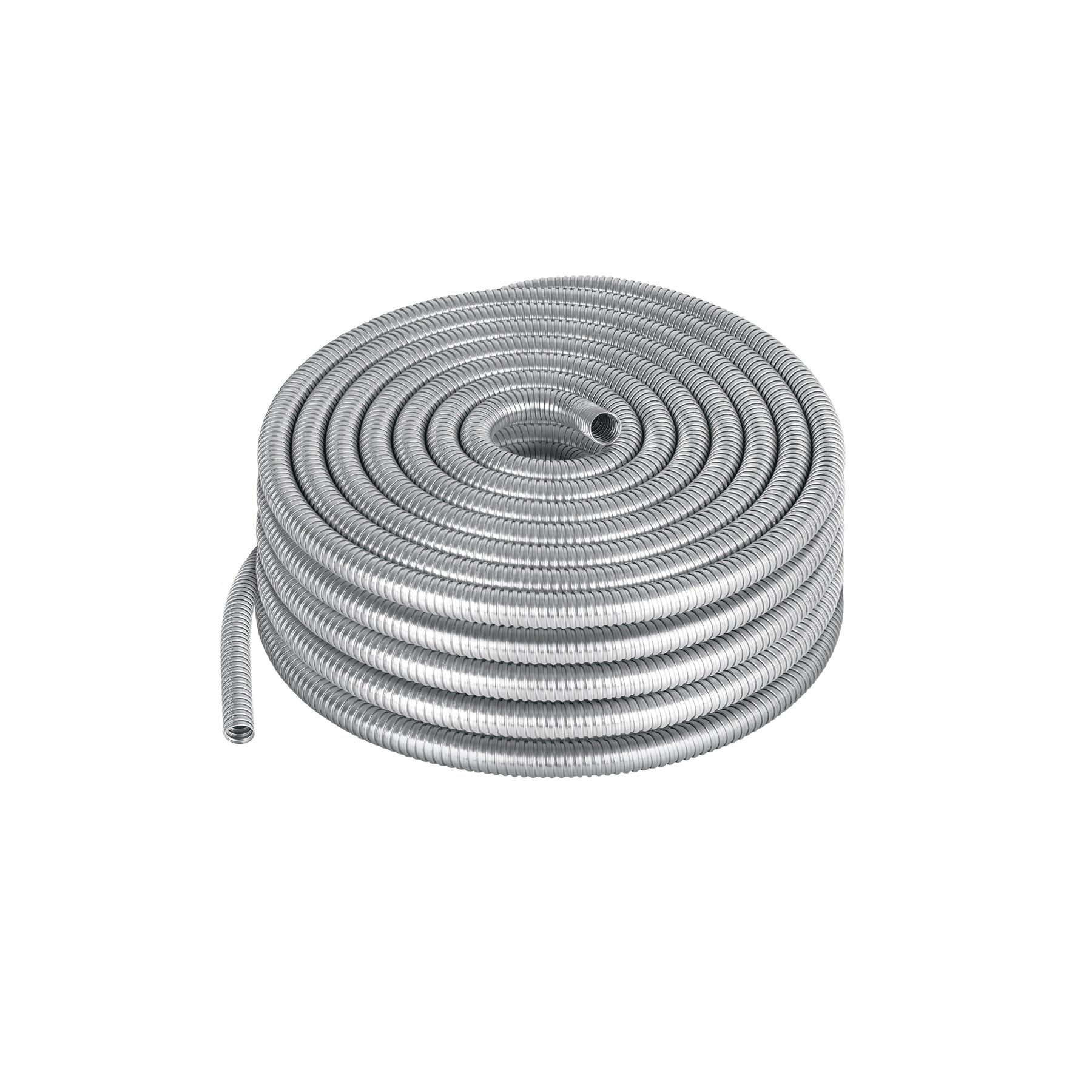 Rollo de 50 m de tubo flexible metálico de 3/4", Volteck, TF-3/4, 46901