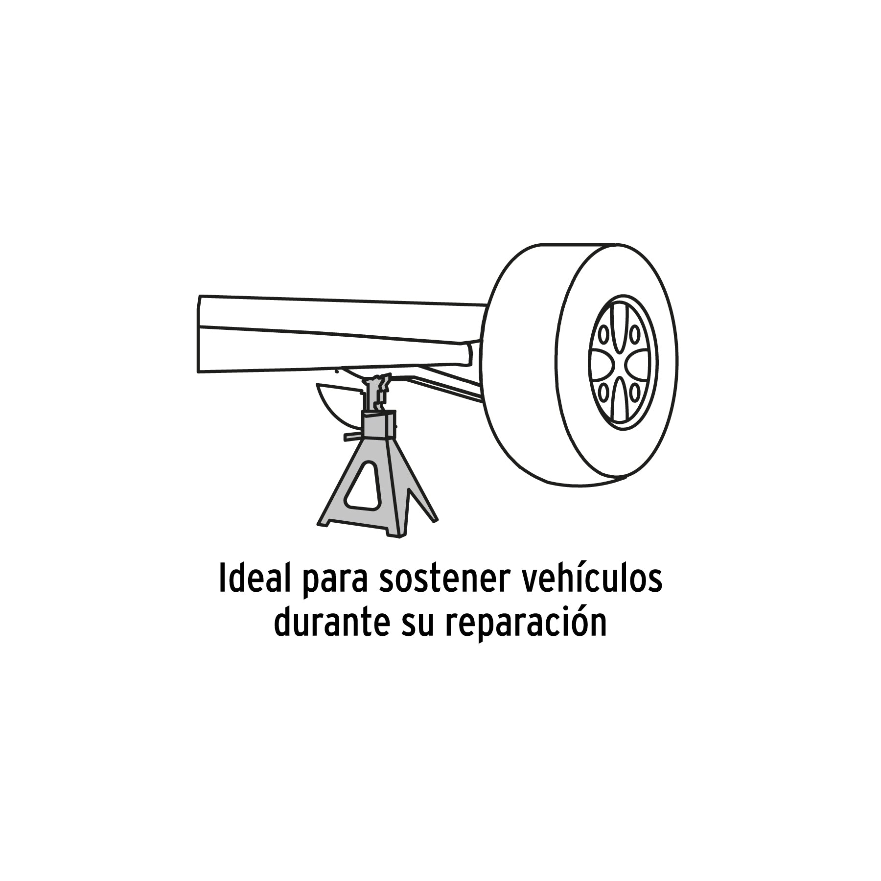 Torres de 2 toneladas para auto, Truper