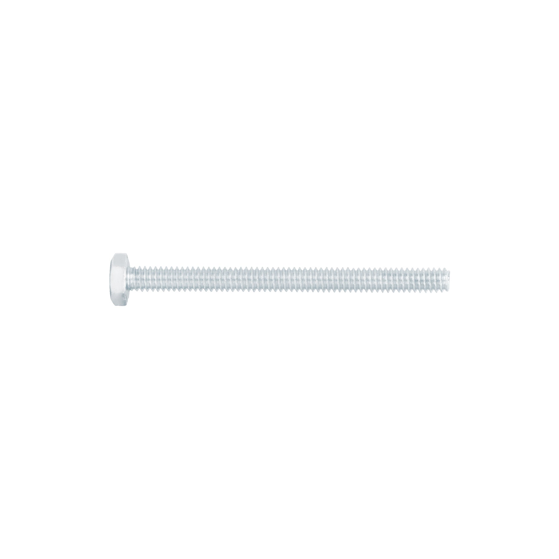 Bolsa con 50 tornillos 1/4" x 3" tipo máquina, Fiero