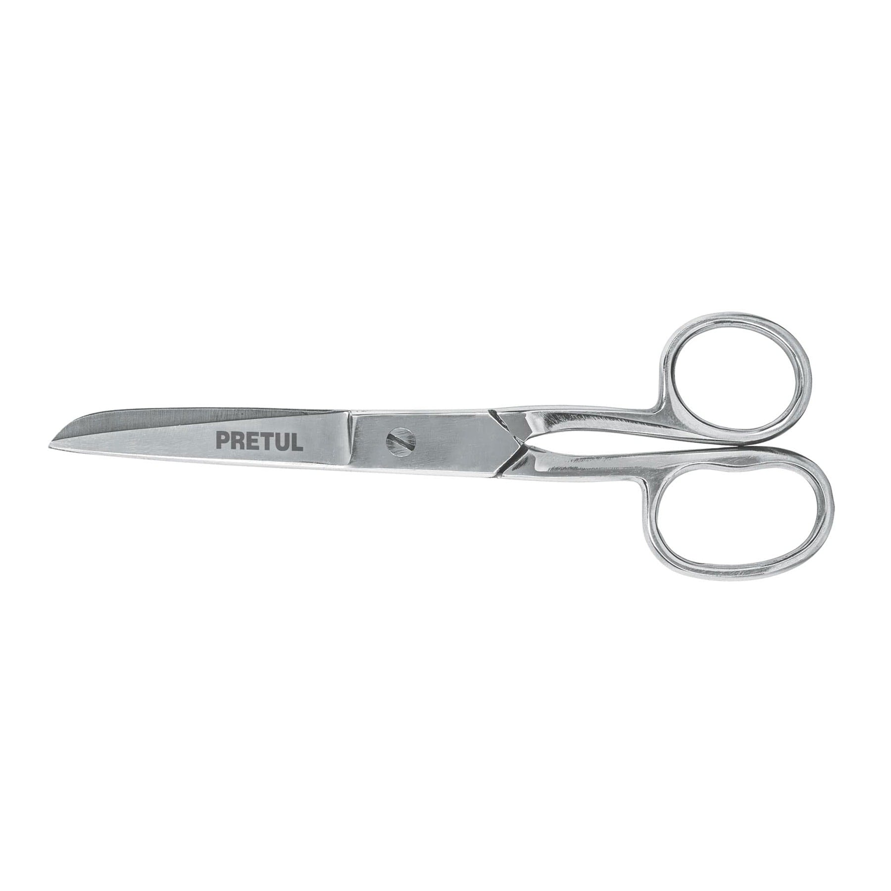Tijera 6" ojo grande acero inoxidable para costura, Pretul