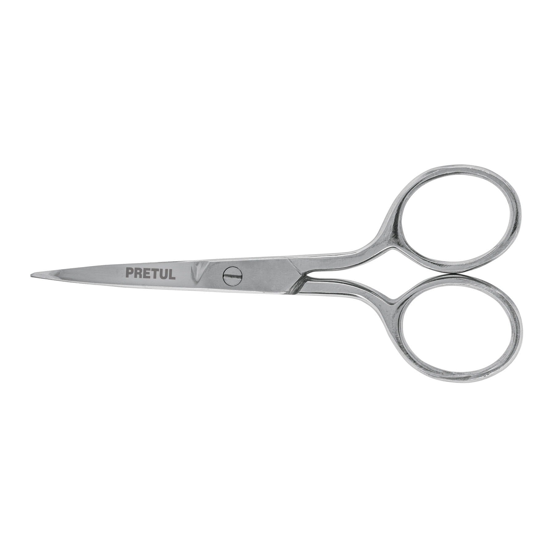 Tijera 4" de acero inoxidable para bordar, Pretul