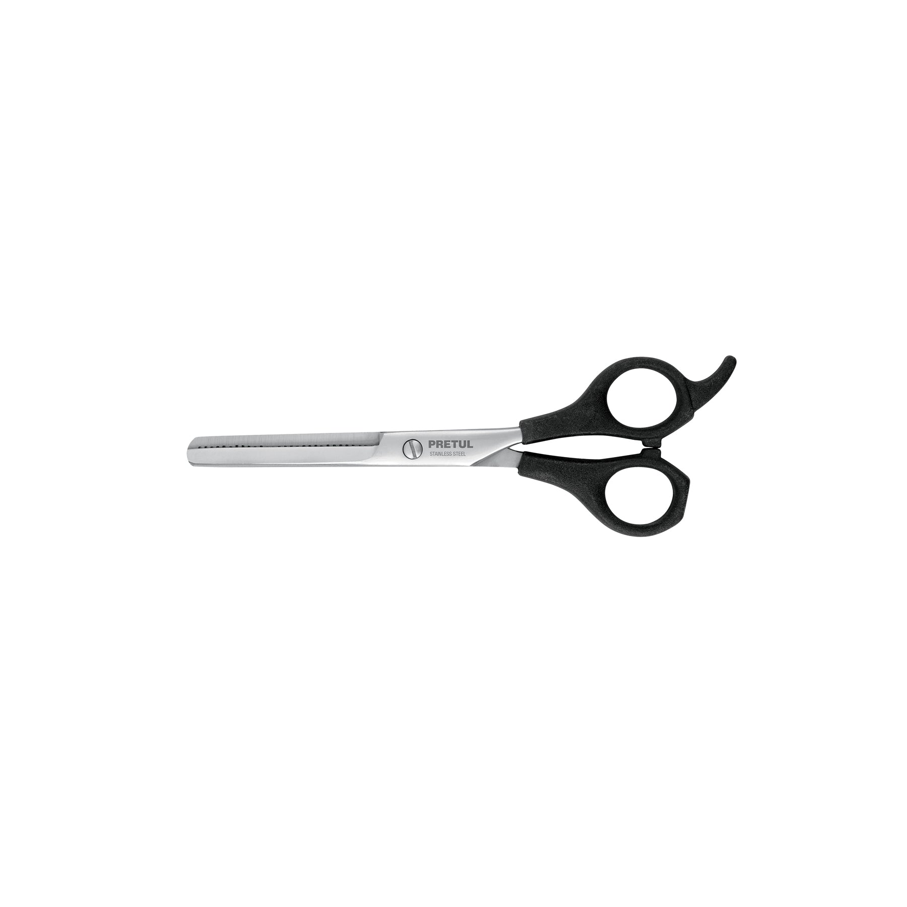 Tijera 6-1/2" acero inoxidable degrafilado, para estilista,Pretul