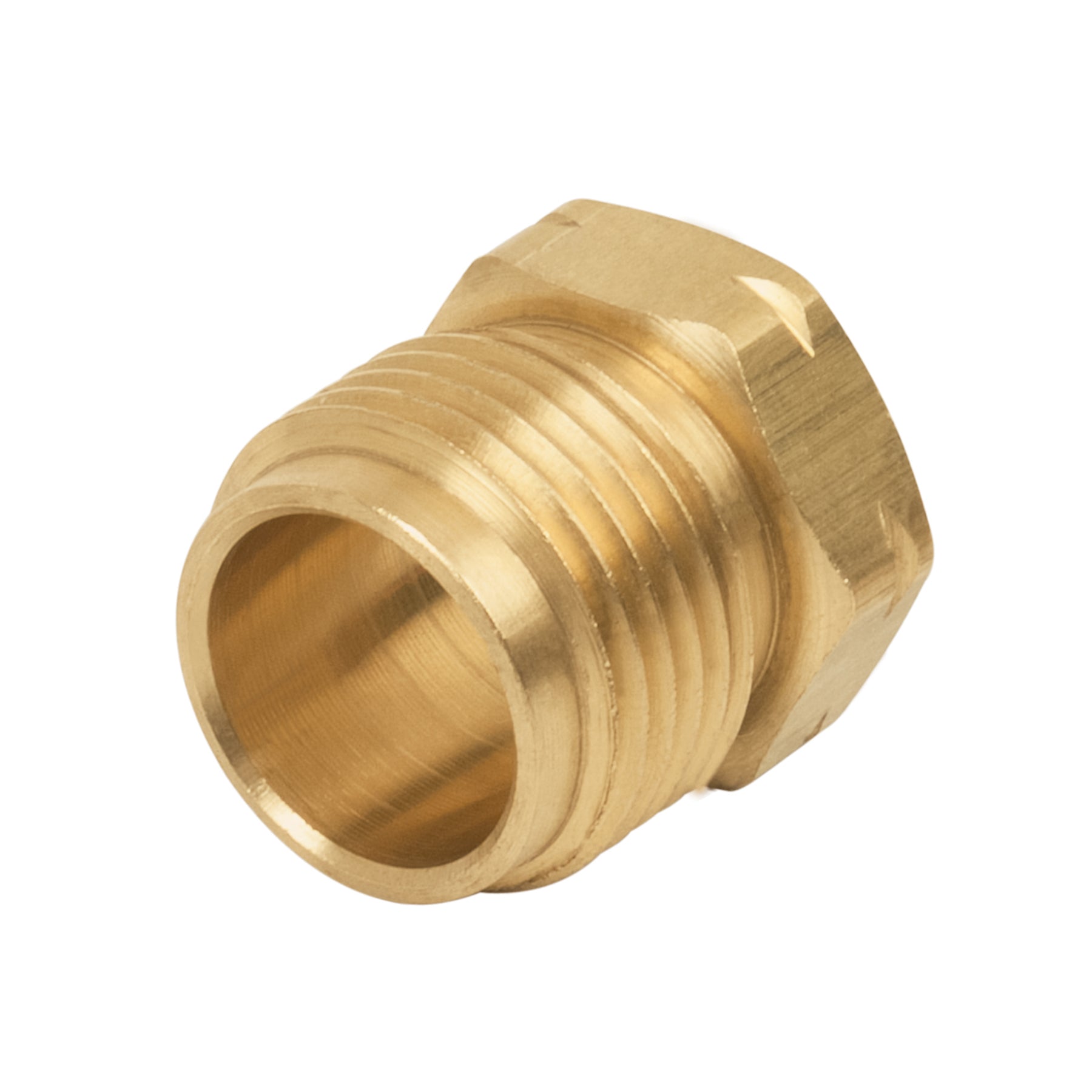 Tuerca izquierda de latón 7/8" a granel, Foset