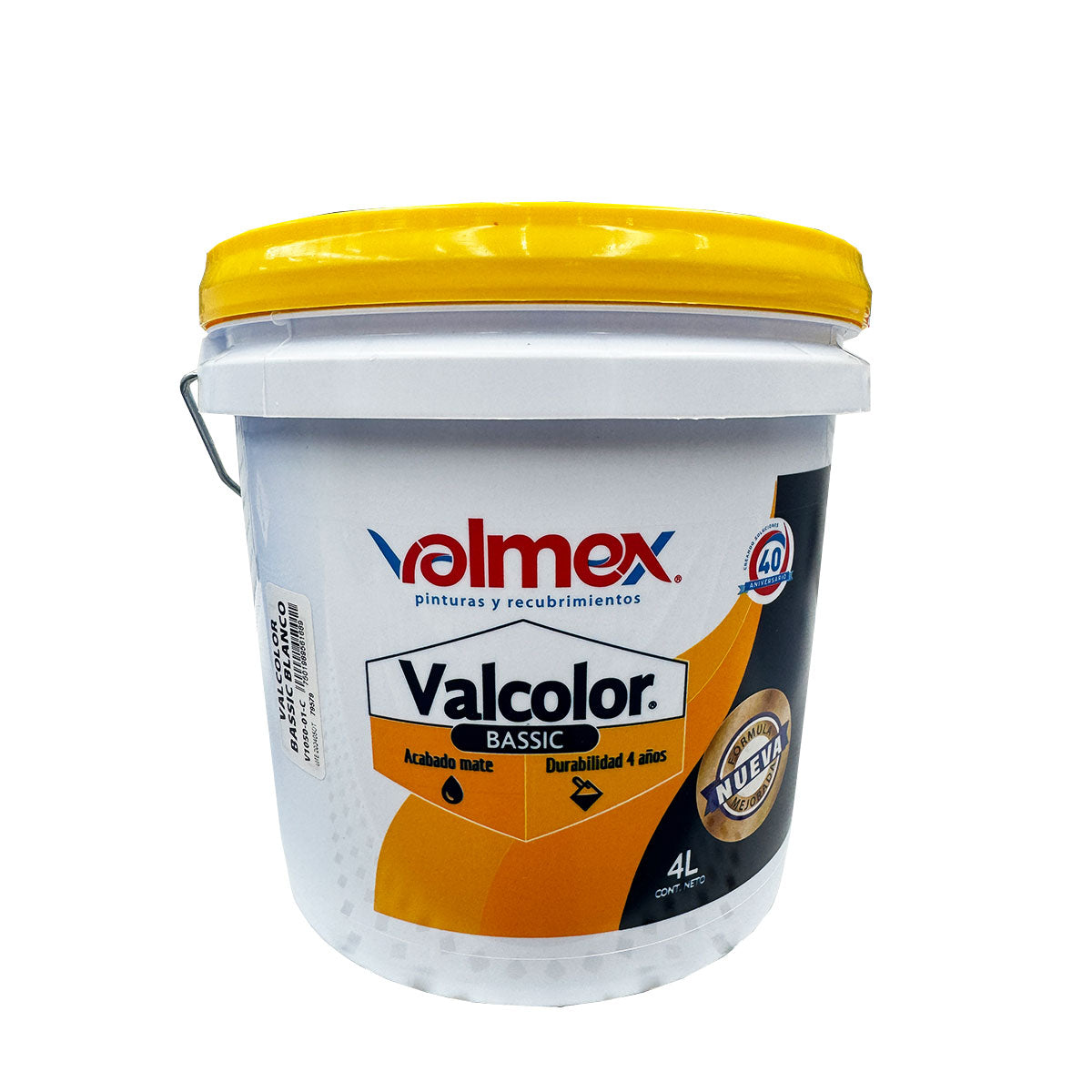 Valcolor Bassic Amarillo Limon 4L (V105002C)