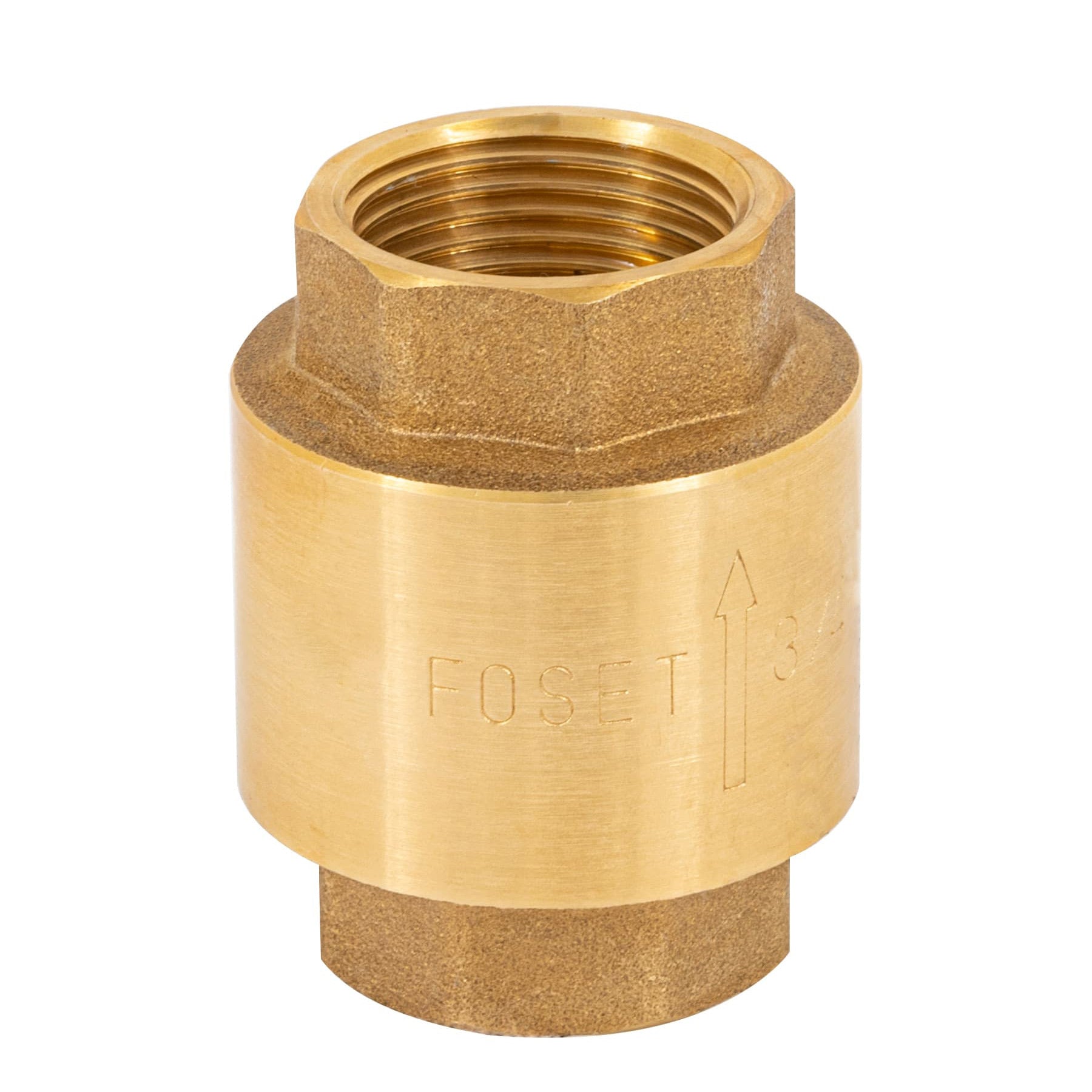 Válvula de retención de latón de 3/4", Foset, VARE-3/4, 49066