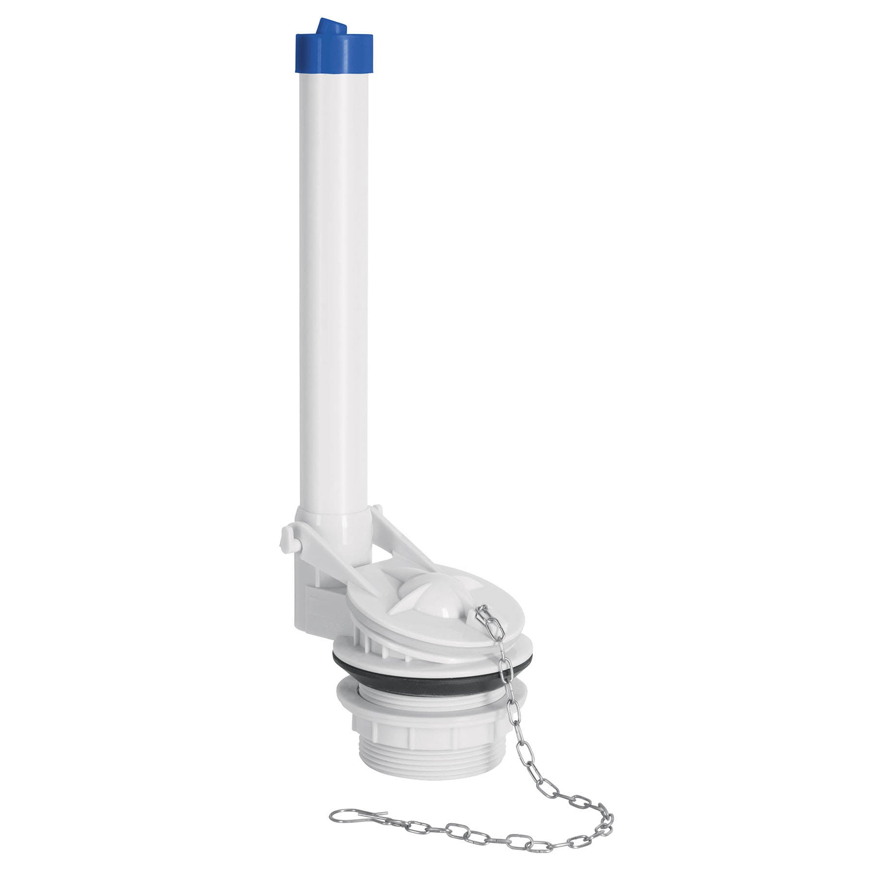 Válvula de descarga 2" para WC de 2 pzas, cadena inoxidable Foset