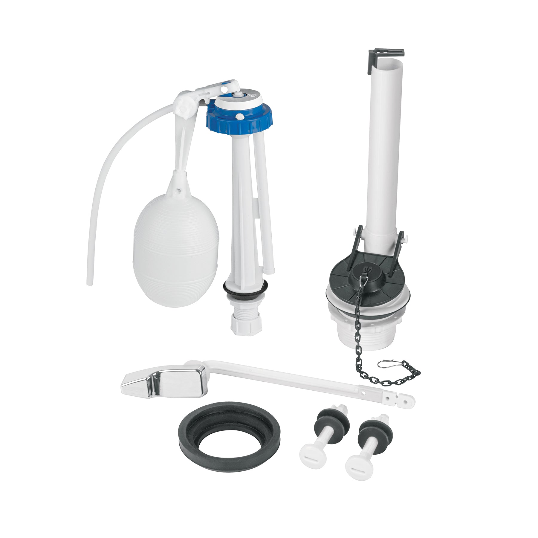 Juego de accesorios para WC, 2" con flotador, Foset