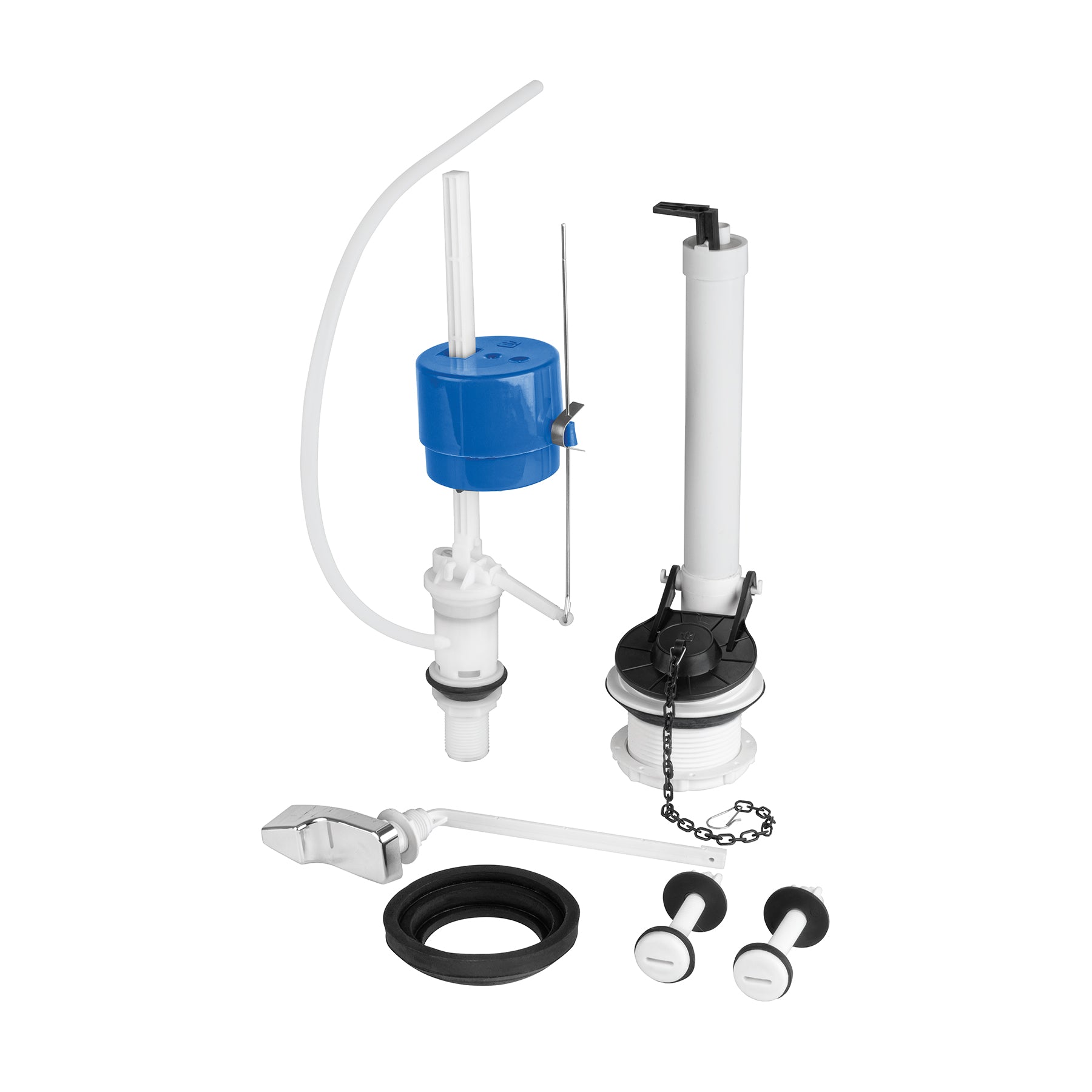 Jgo de reparación para WC con válvula flotador,regulación clip