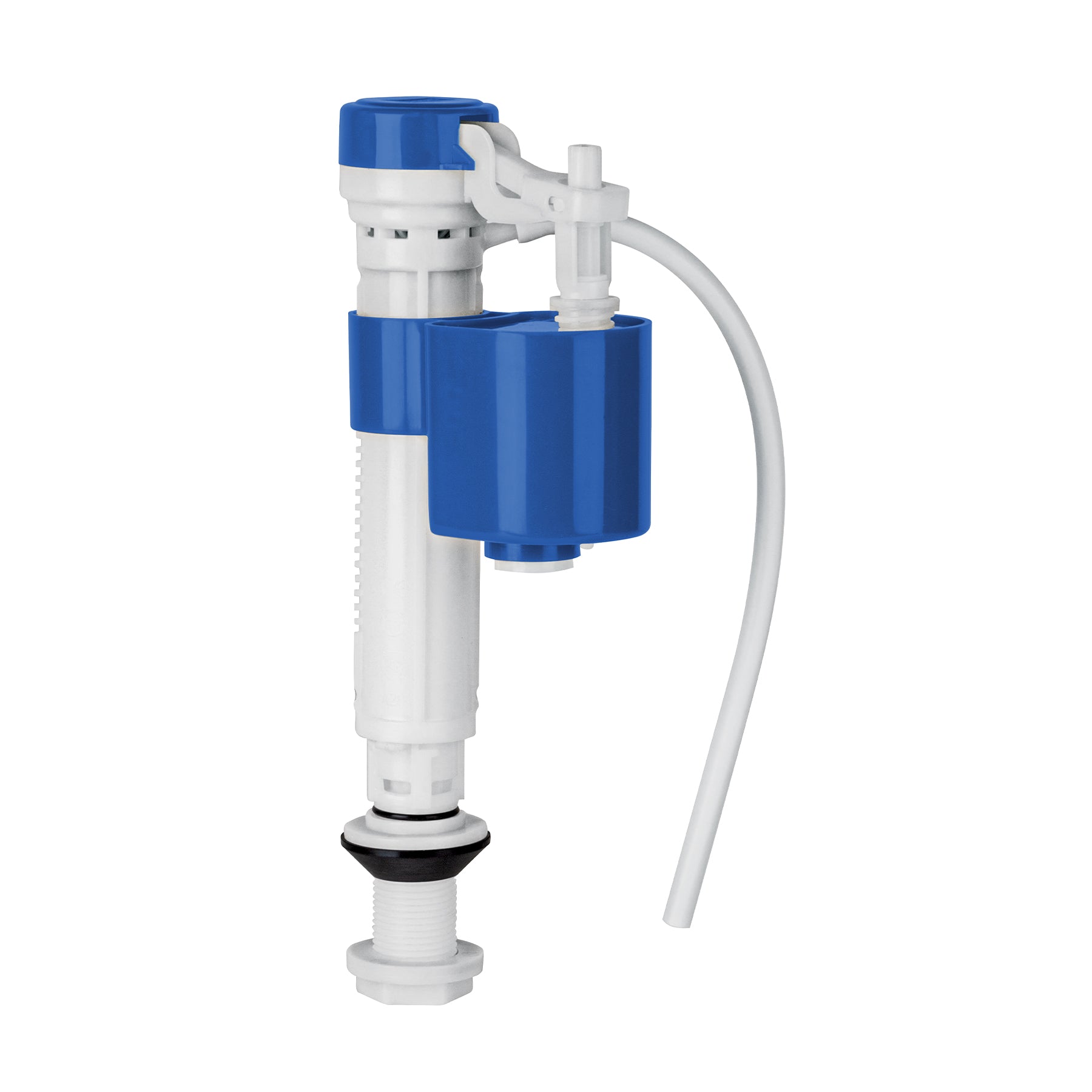 Válvula de llenado, ajustable, de plástico para tanque bajo