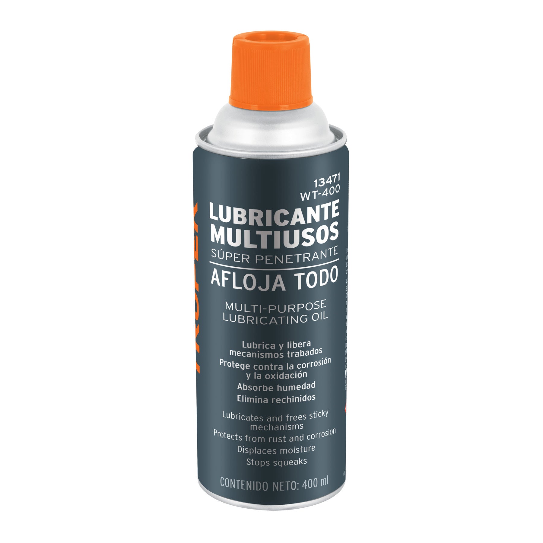 Lubricante multiusos en aerosol, 400ml (14oz), Truper
