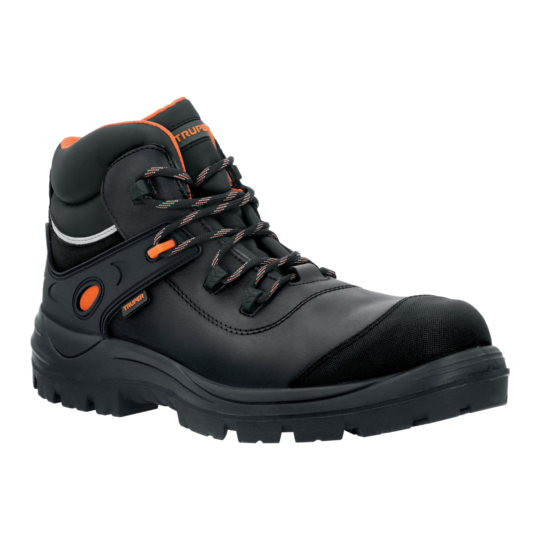 Bota de seguridad negra, #30 dieléctrica antifatiga, Truper