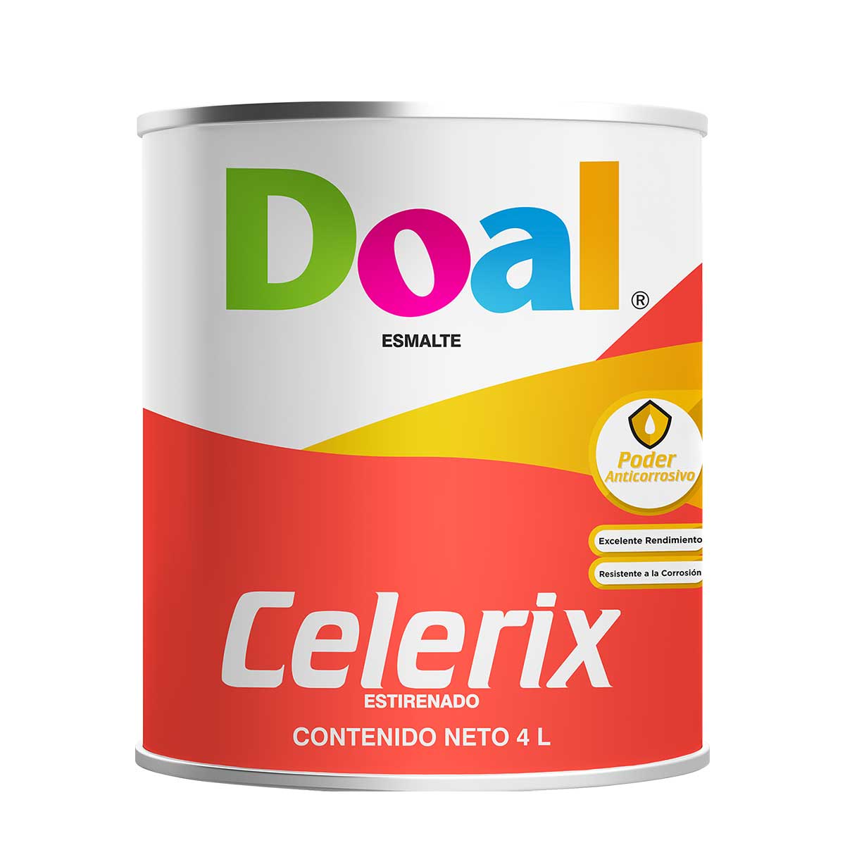 Esmalte Celerix 2506 Amarillo Canario 4 L (202500605)