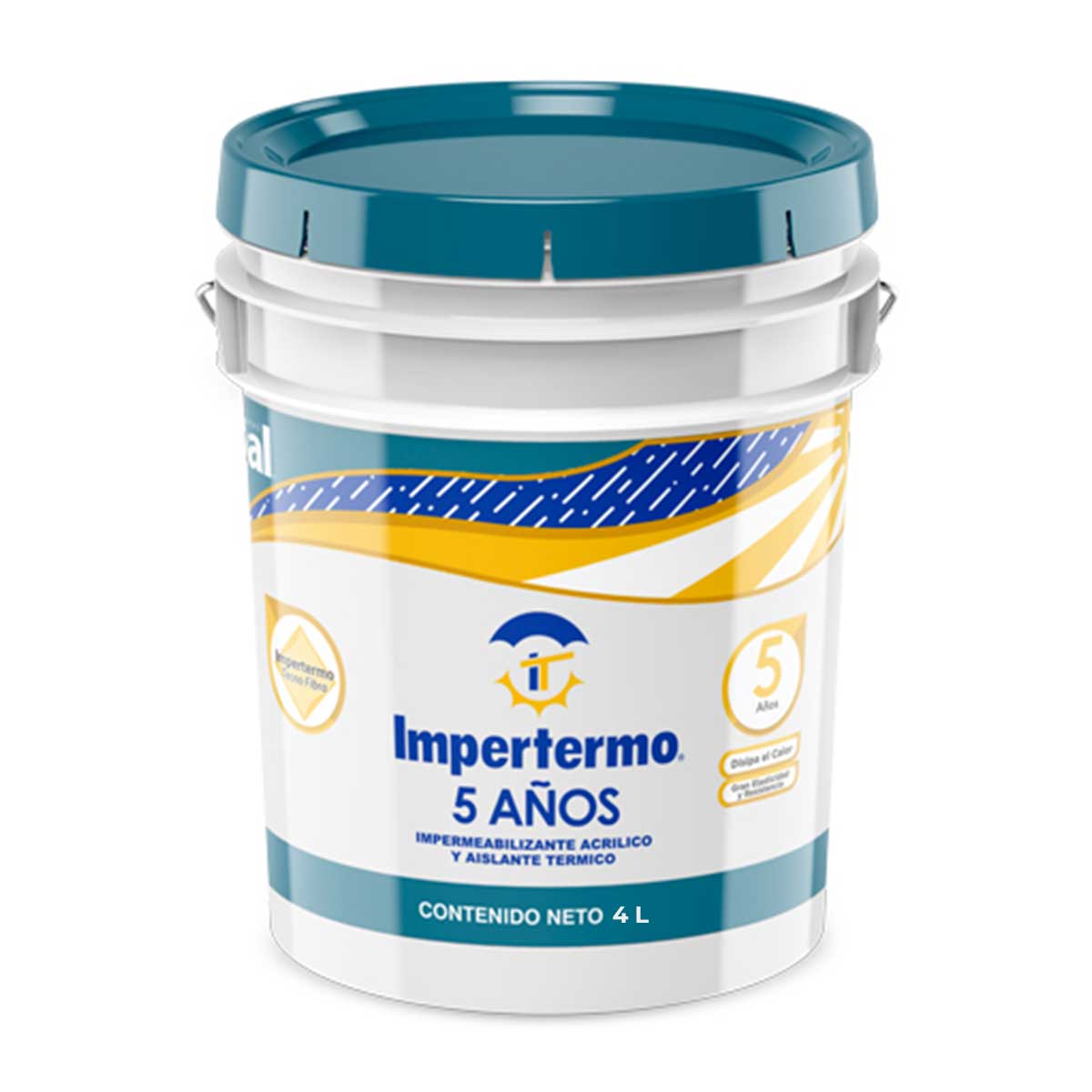 Impertermo 5 años Blanco 4 L (130710105)