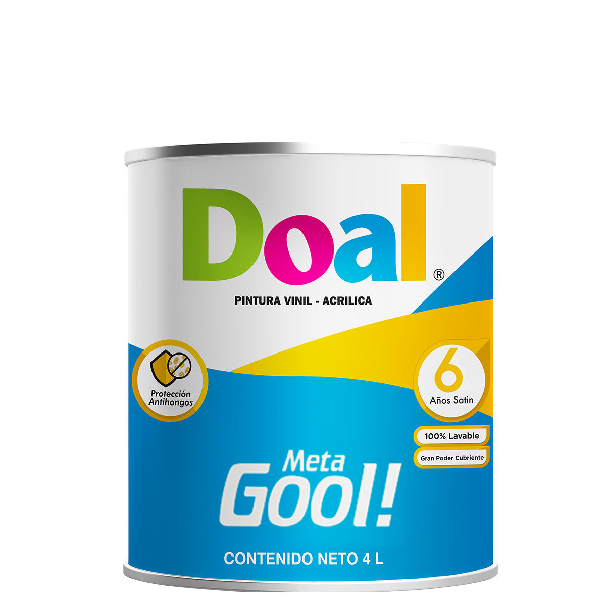 Vinílica Gool! 4001 Verde Turquesa 4 L (104000105)