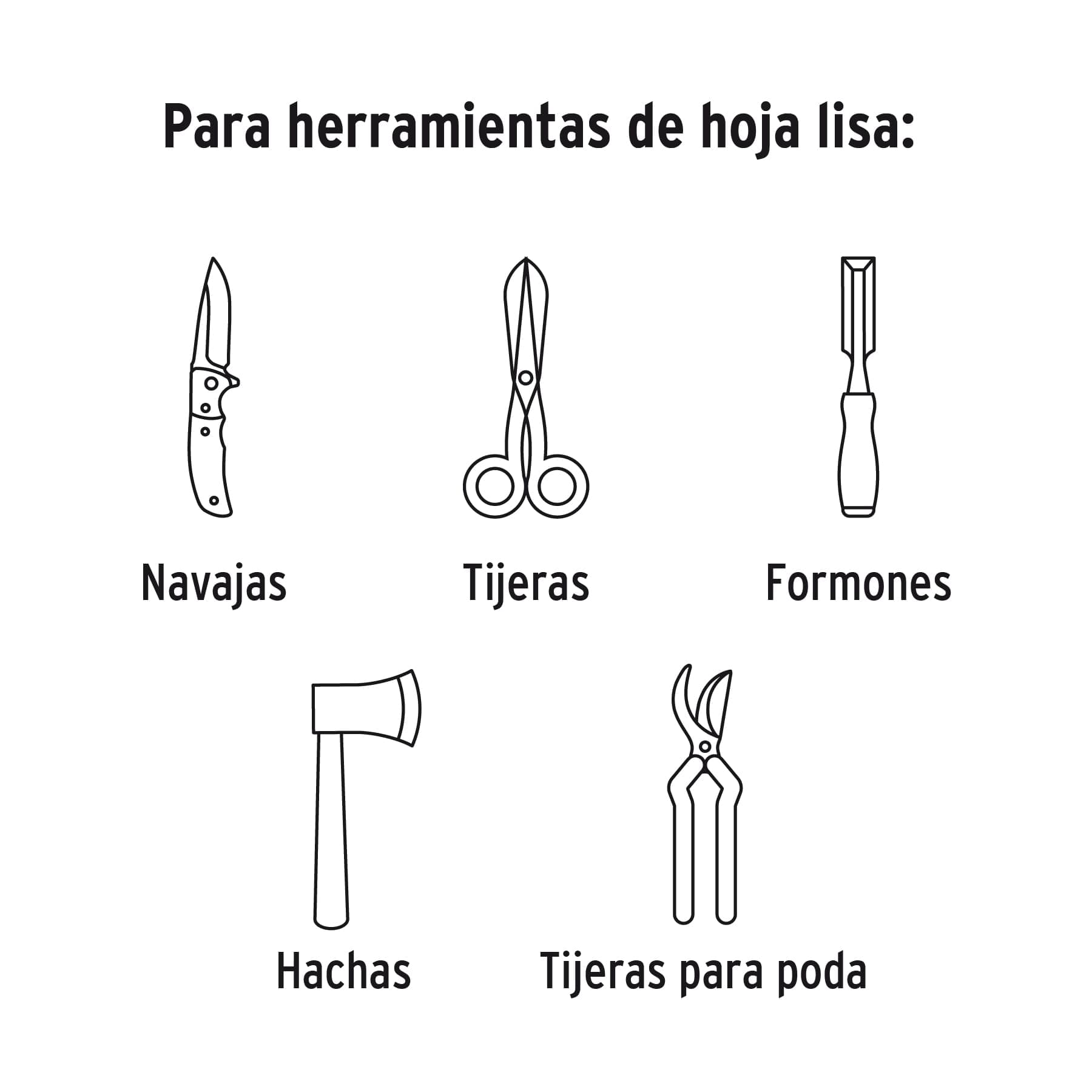 Afilador para herramientas de corte, Truper