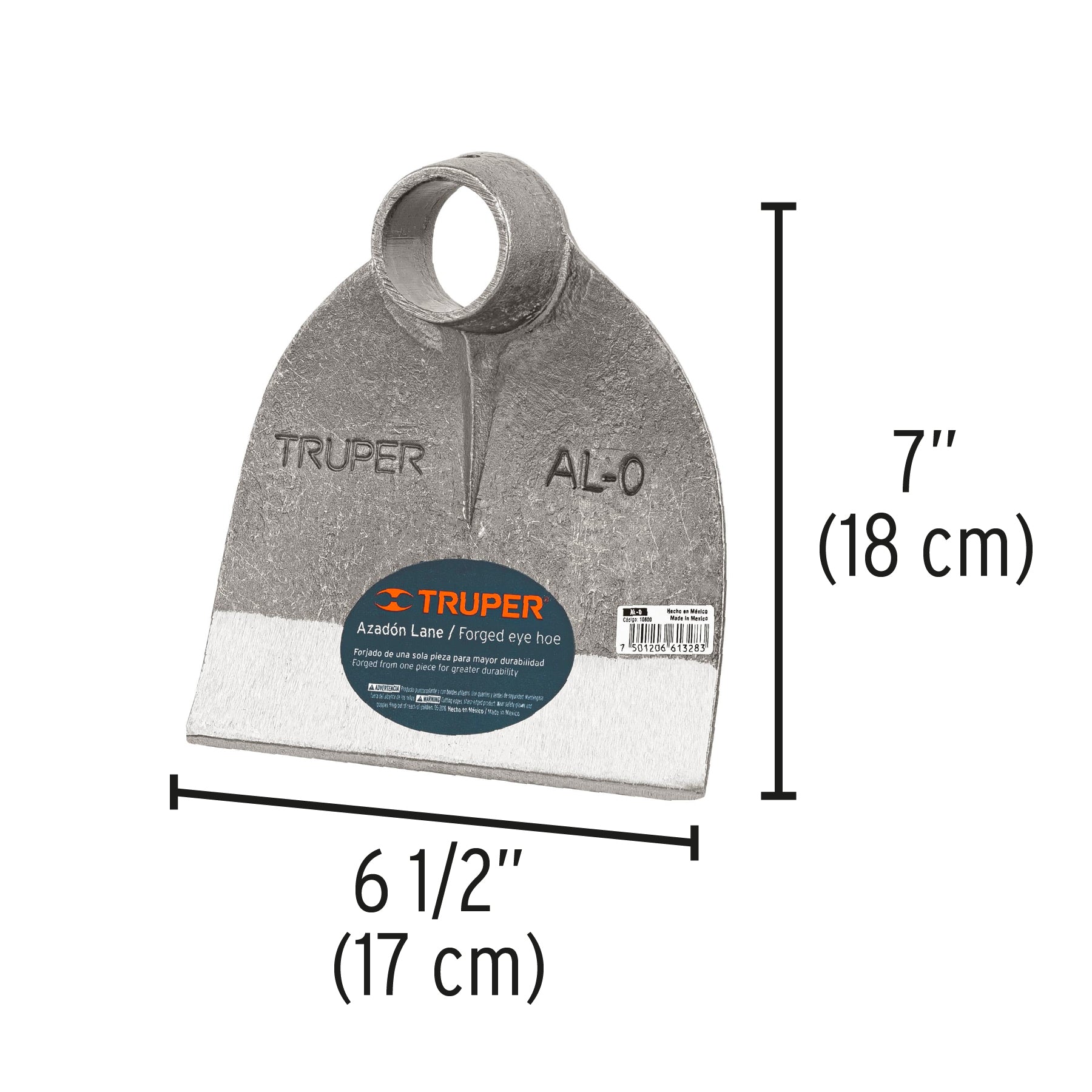 Azadón Lane No. 0 de 1.6 lb, mango de fibra 54", Truper