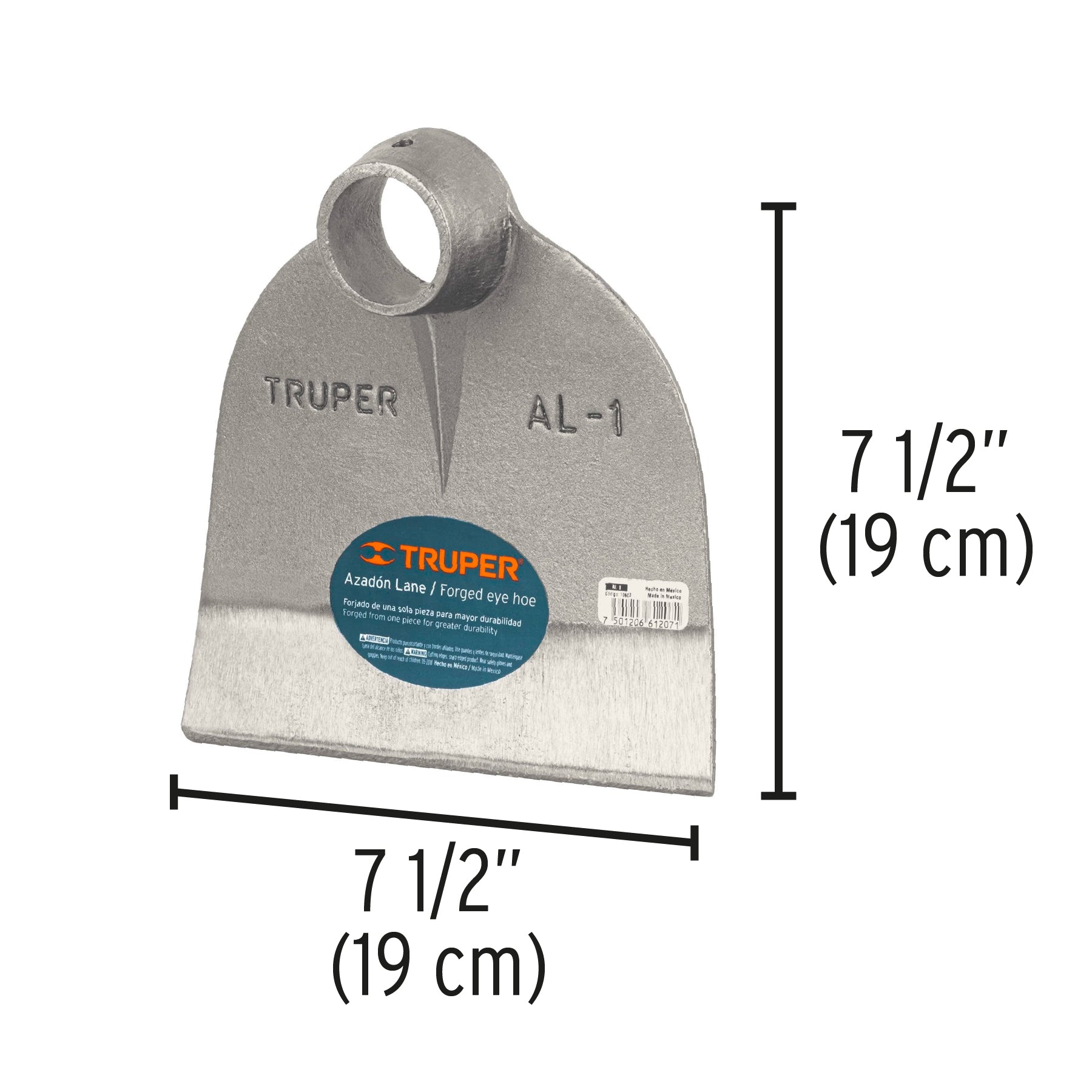 Azadón Lane No. 1 de 1.8 lb, mango de fibra 54", Truper