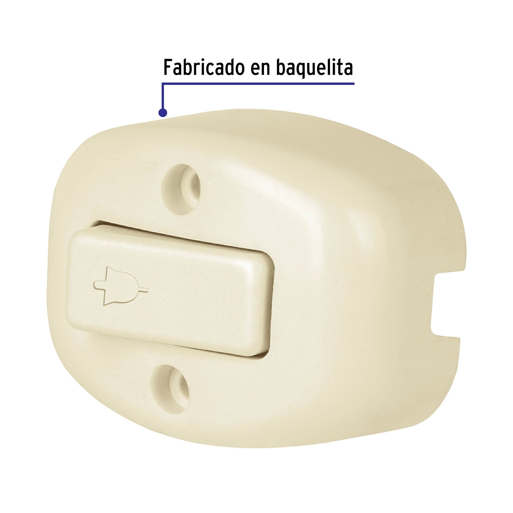 Interruptor de sobreponer para timbre, Volteck