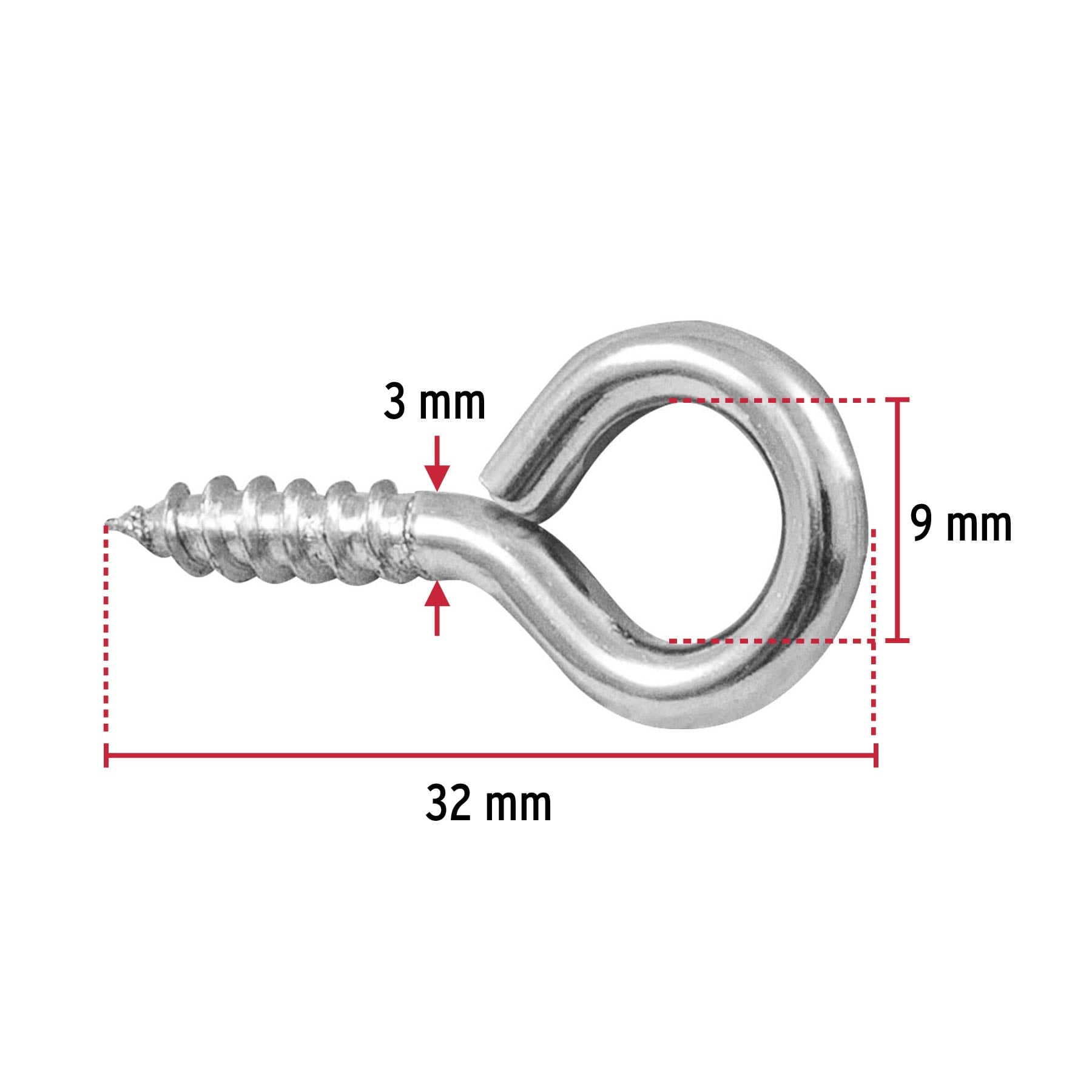 Bolsa con 144 armellas cerradas de 18 x 50, Fiero