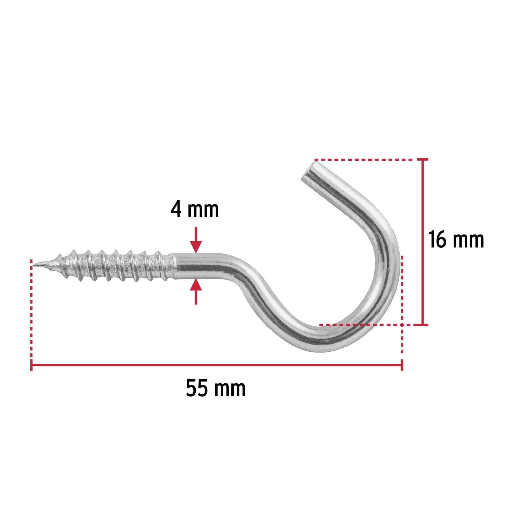 Bolsa con 144 armellas abiertas de 21 x 80, Fiero