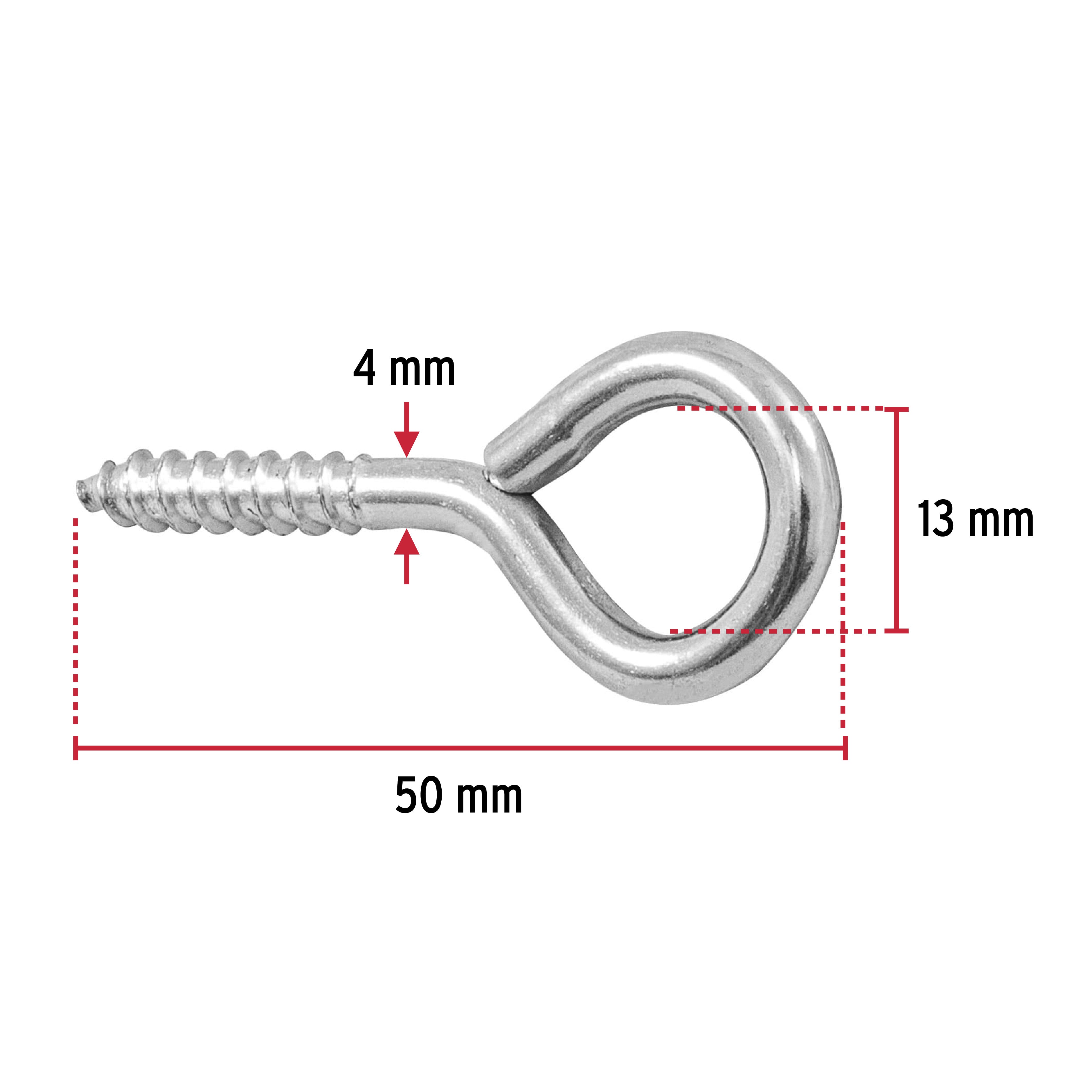 Bolsa con 144 armellas cerradas de 21 x 80, Fiero