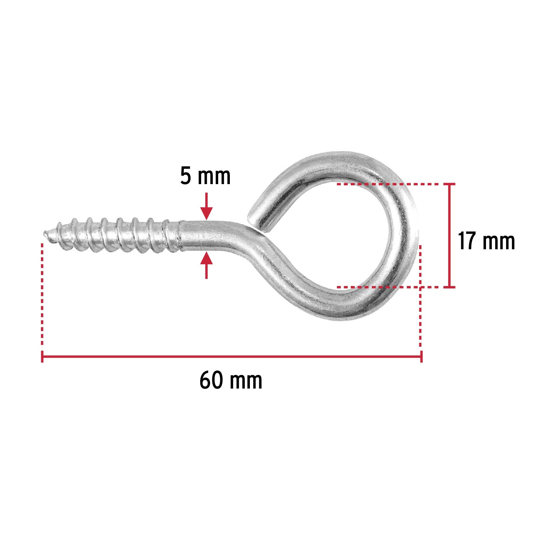 Bolsa con 72 armellas cerradas de 22 x 100, Fiero