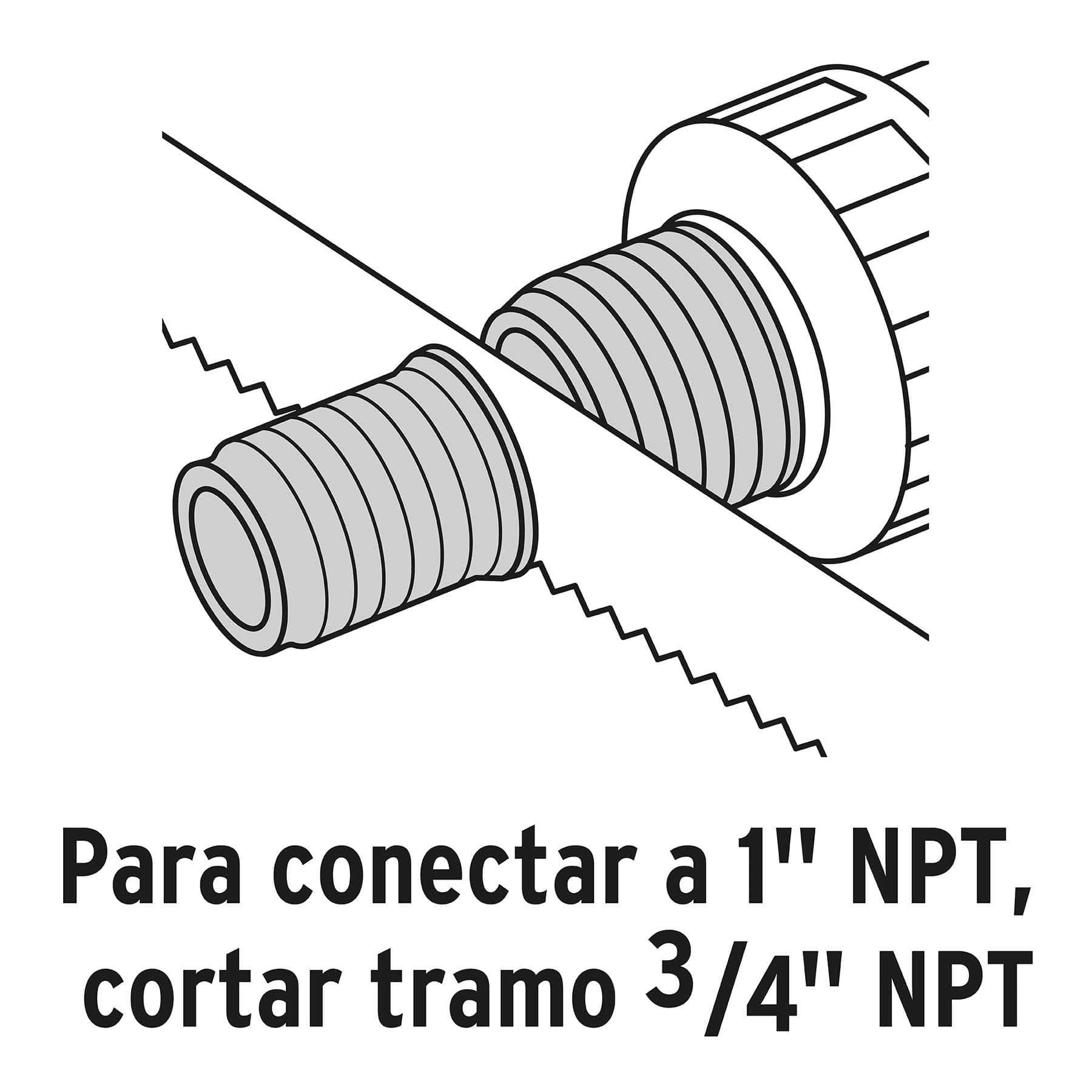 Multiconector polipropileno para tinaco, con válvula, Foset