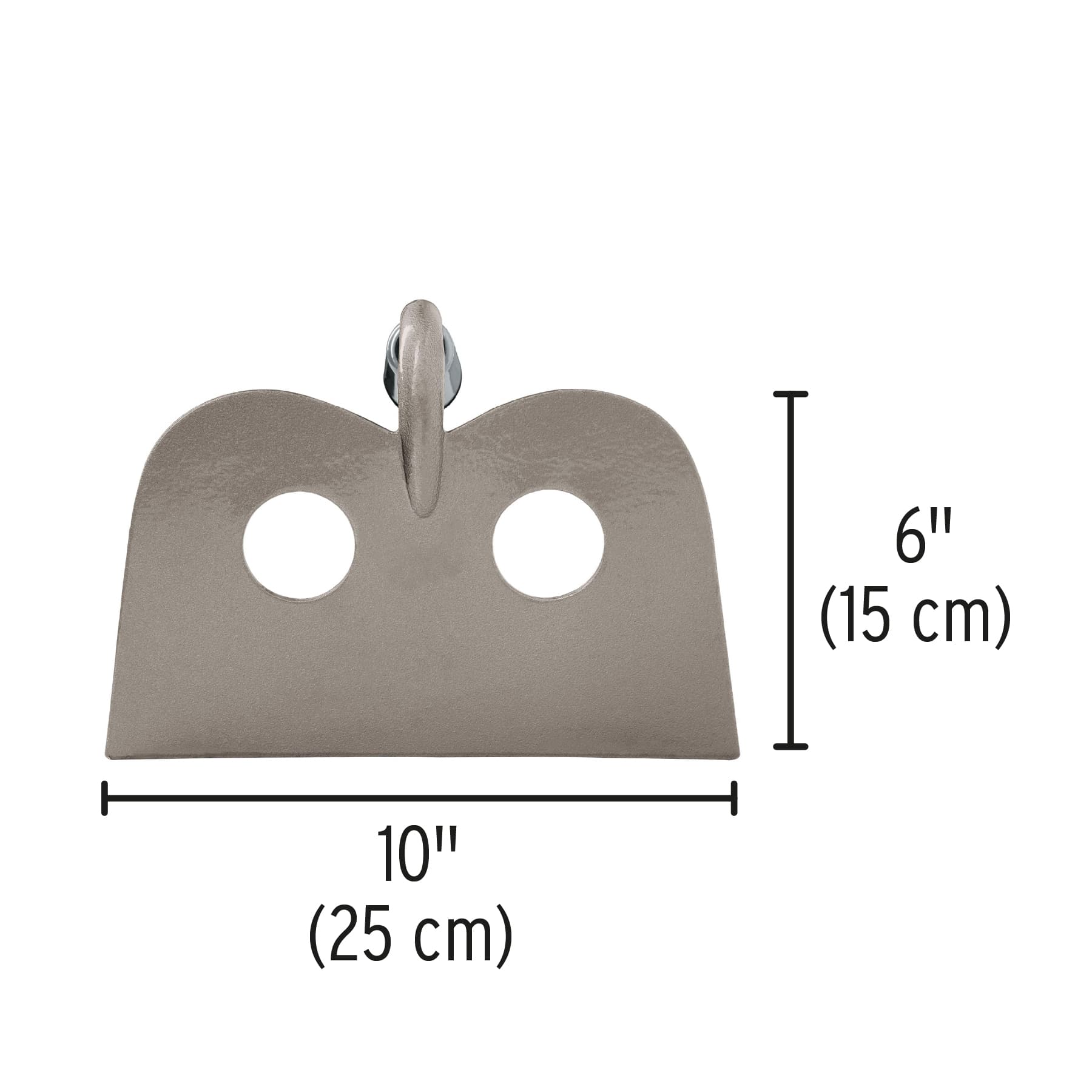 Azadón mezclero, cabeza forjada 10", mango de 60", Truper