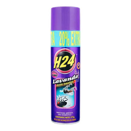 Insecticida en aerosol H24 lavanda, 372g