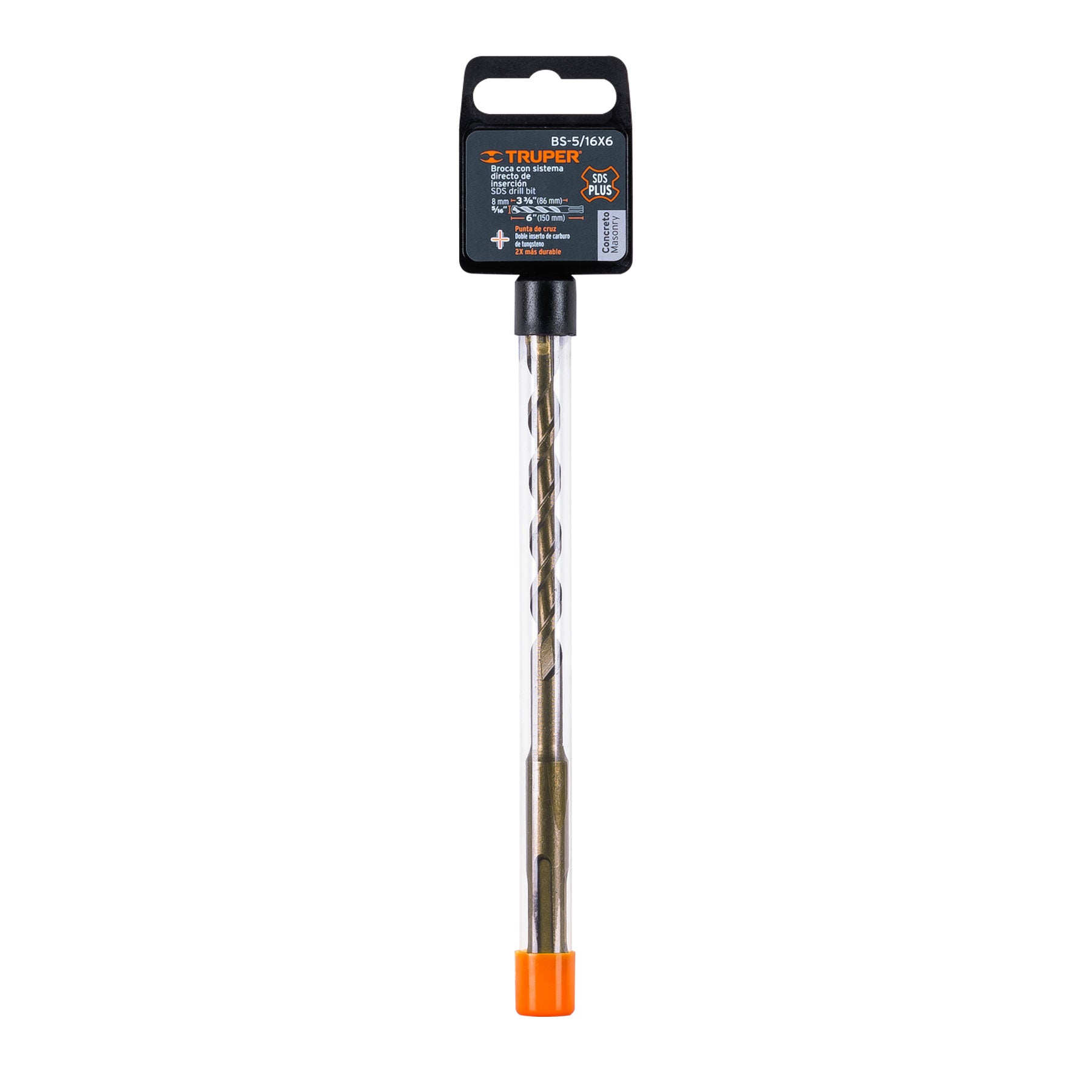 Broca SDS Plus 5/16 x 6', TRUPER