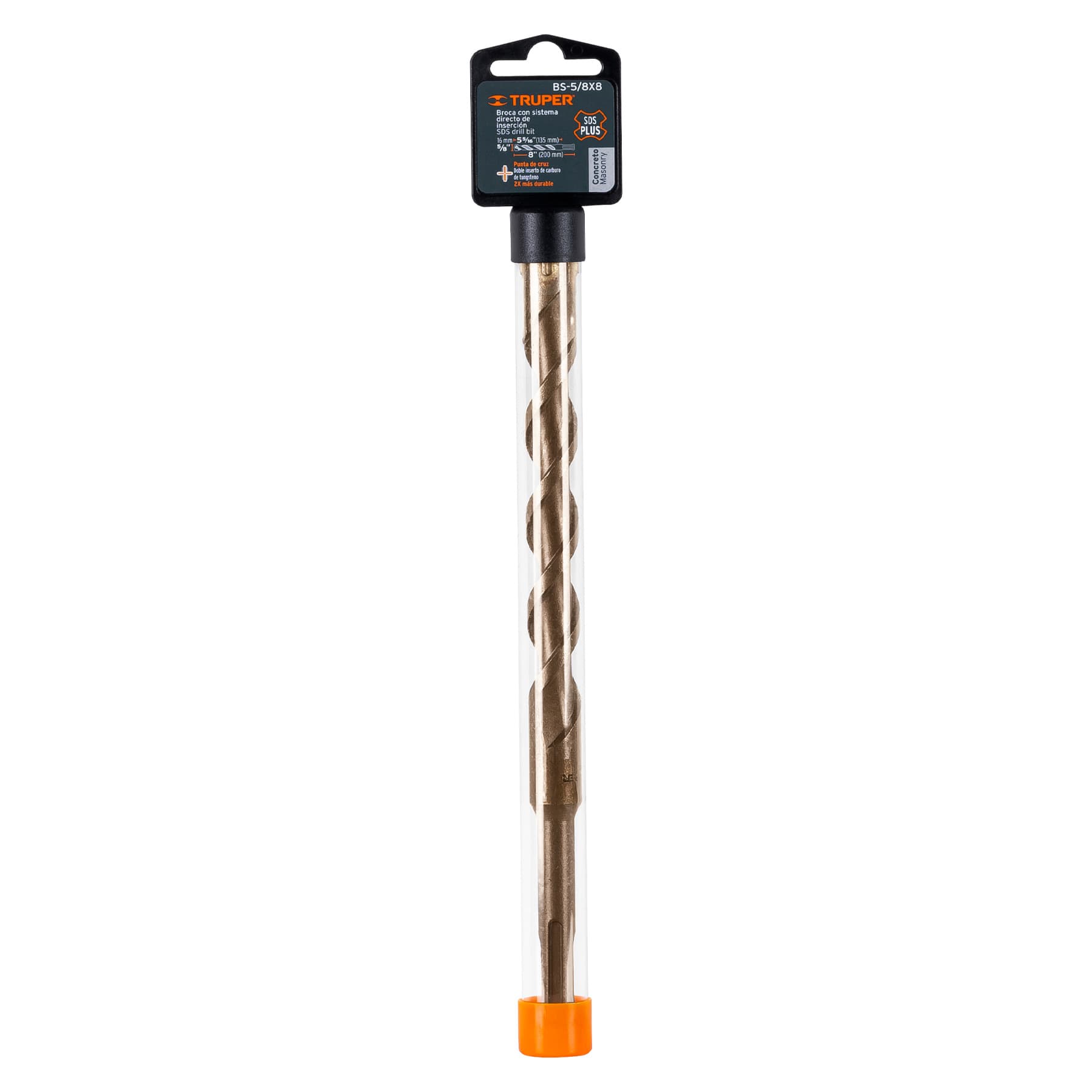 Broca SDS Plus 5/8 x 8', TRUPER