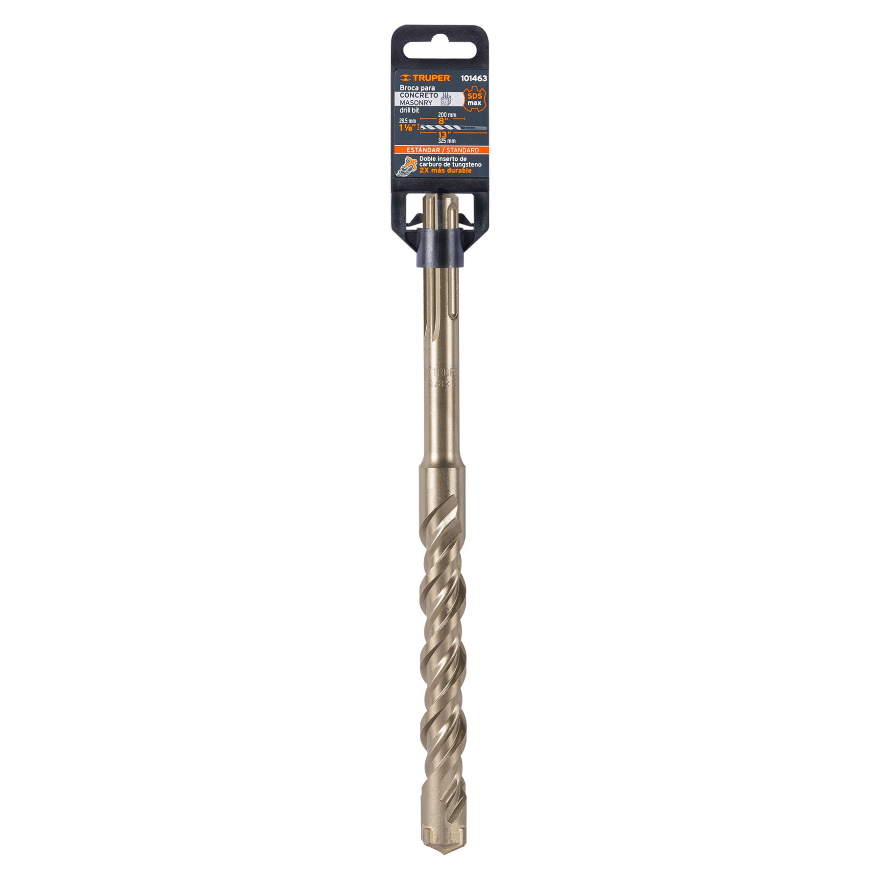 Broca SDS Max de 1-1/8 x 13', TRUPER