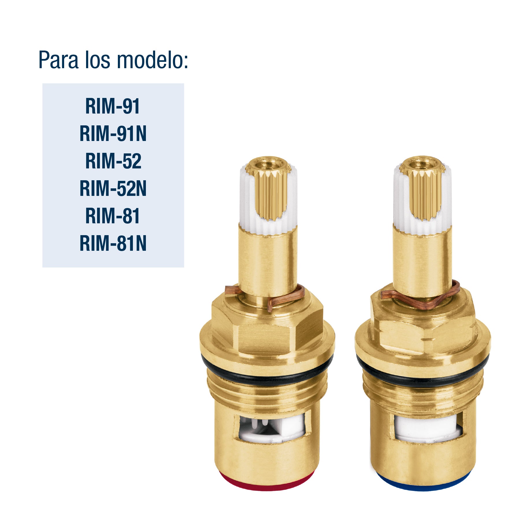 Juego de 2 cartuchos cerámicos, Foset