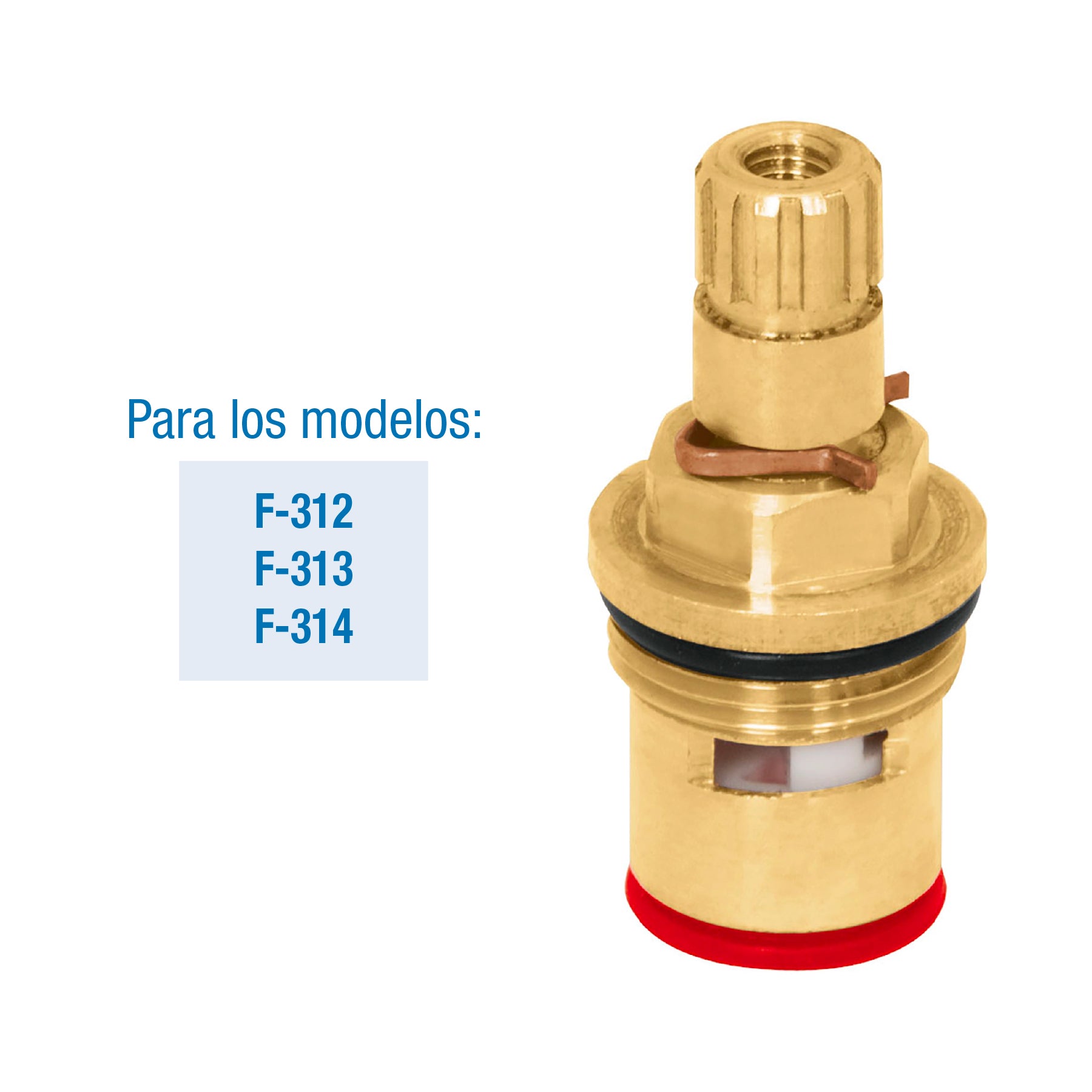 Cartucho cerámico para F-312, 313 y 314, Foset