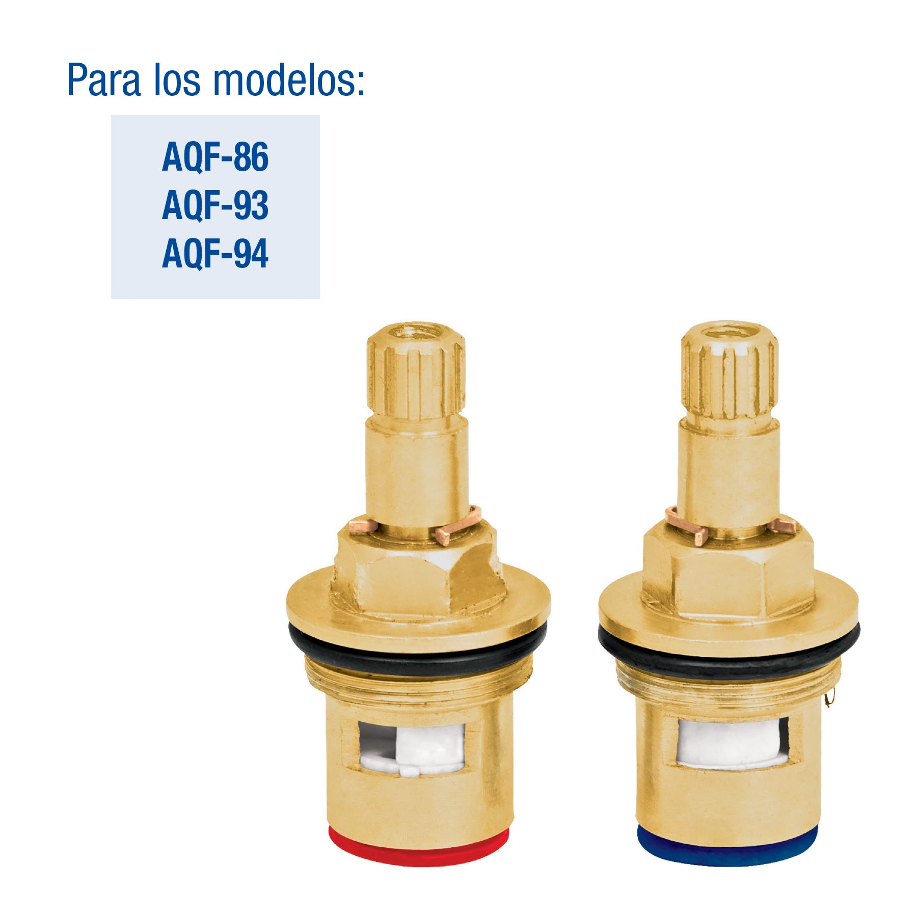 Bolsa con 2 cartuchos cerámicos para mezcladora AQF-86,Foset
