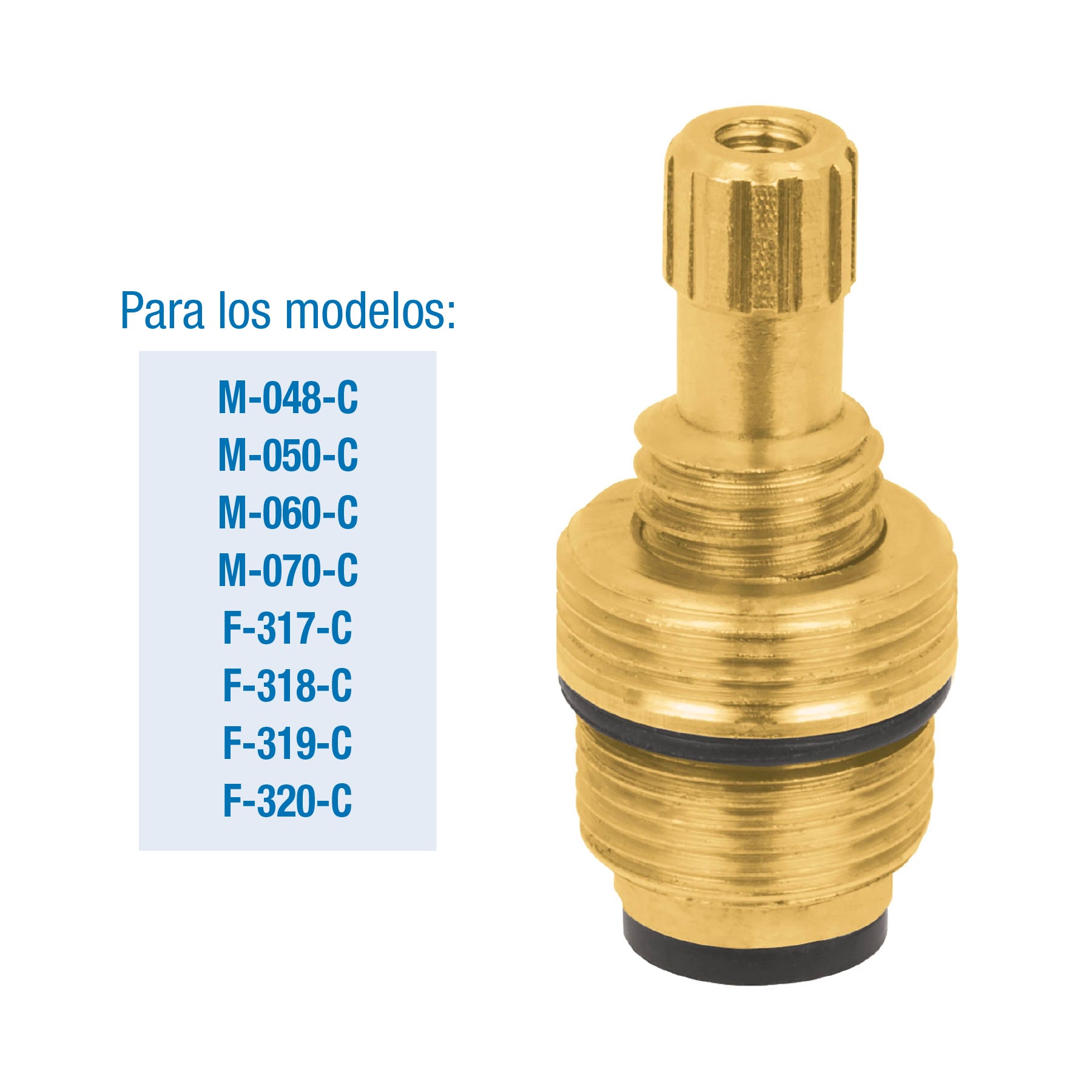 Cartucho de compresión para mezcladora, Foset
