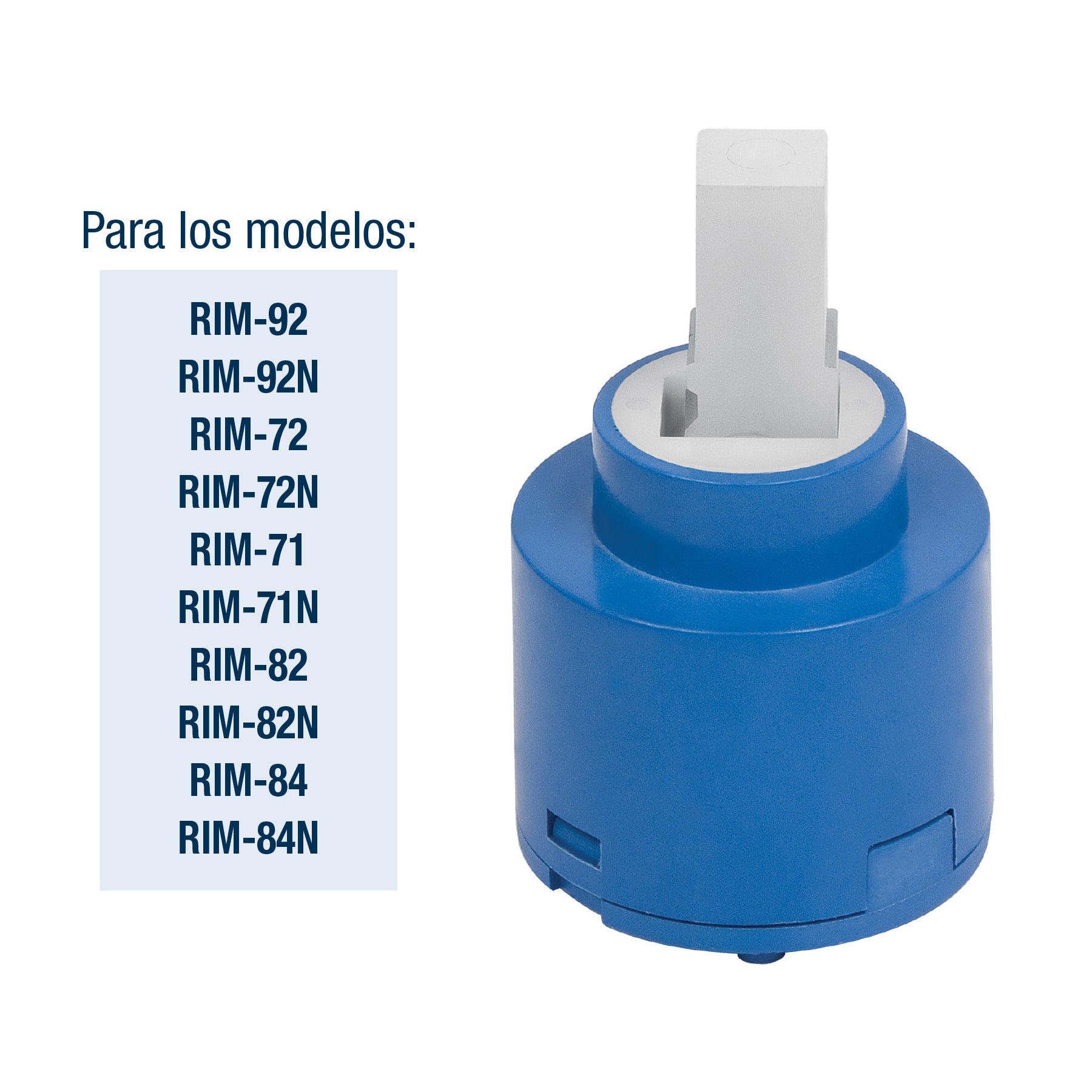 Cartucho cerámico monomando, Foset