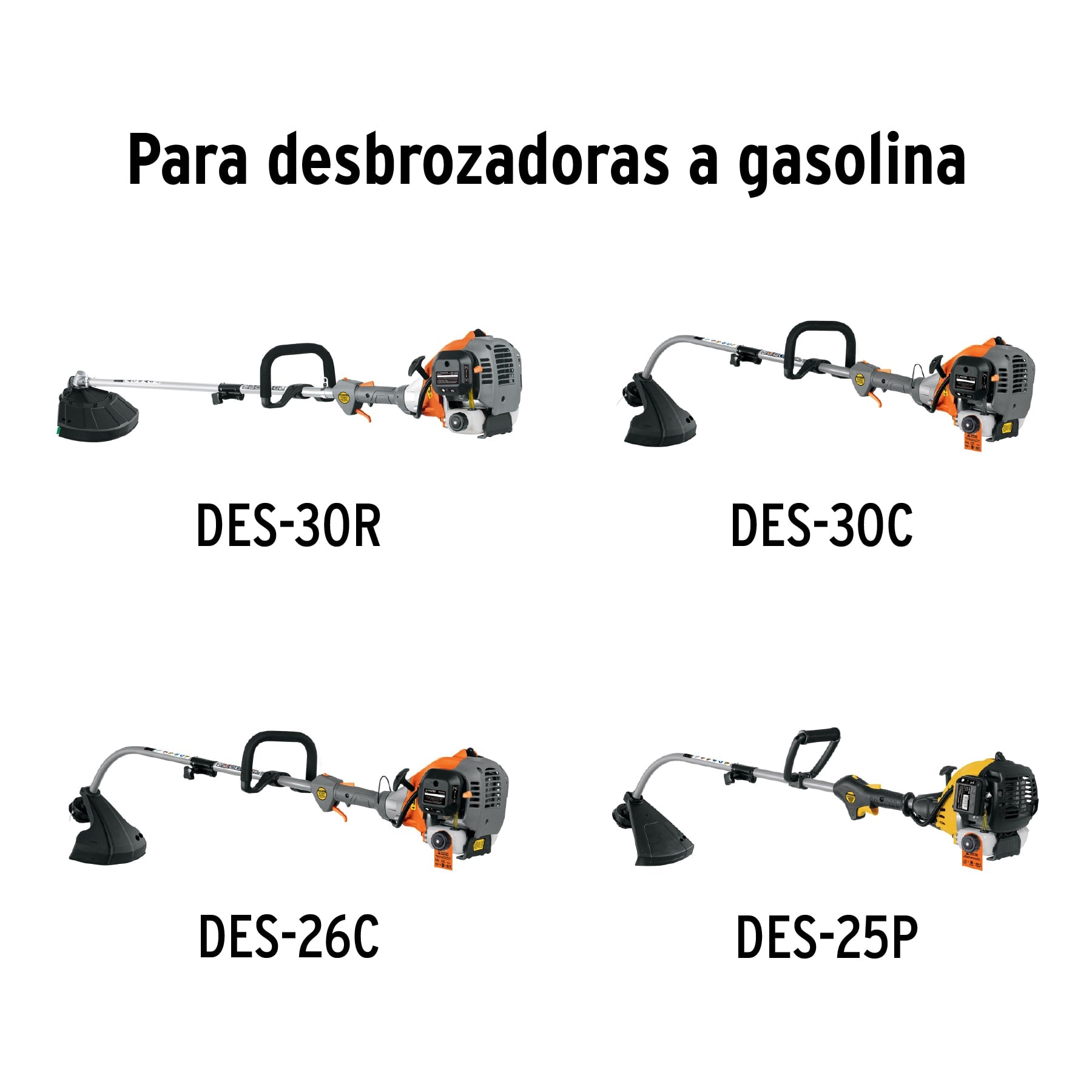 Carburador para desbrozadoras a gasolina DES-30R/30con 26con 25P
