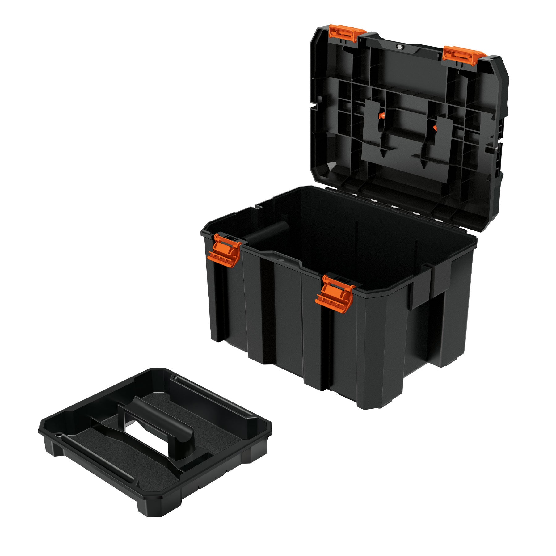 Caja para herramienta, profunda de 17"x12", Truper