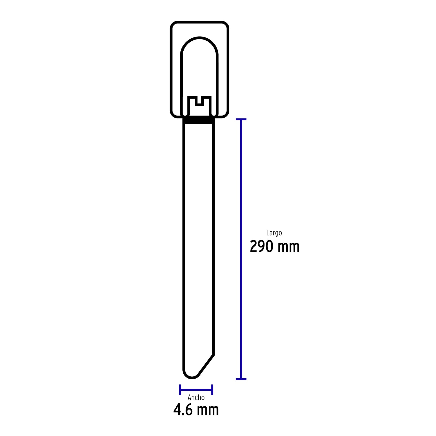 Bolsa con 10 cinchos de 29 cm,acero inoxidable,99 lb,VOLTECK