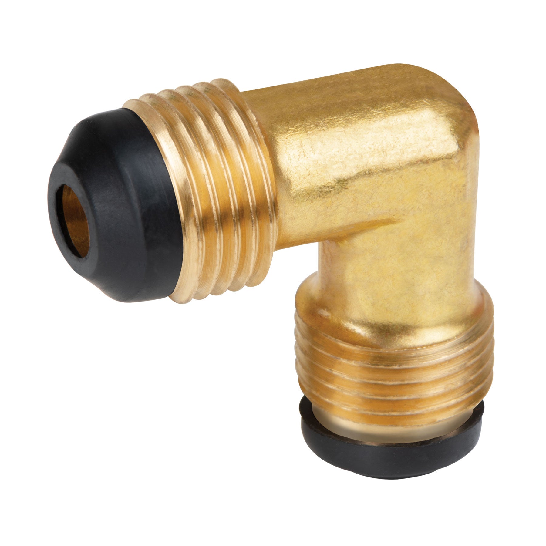 Codo unión a 90∞ de latón de 3/8 x 3/8", Foset