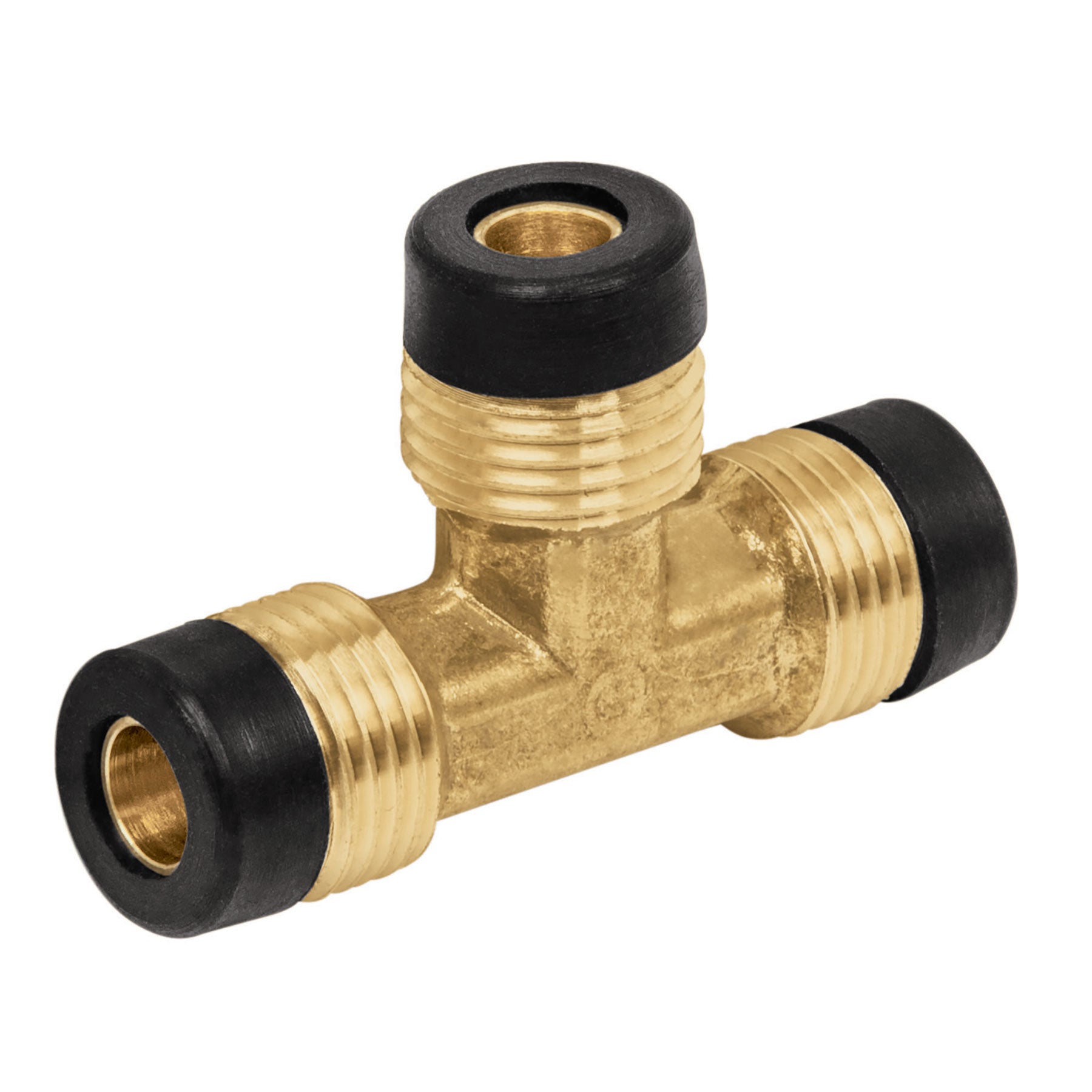 Tee unión de latón 3/8", Foset