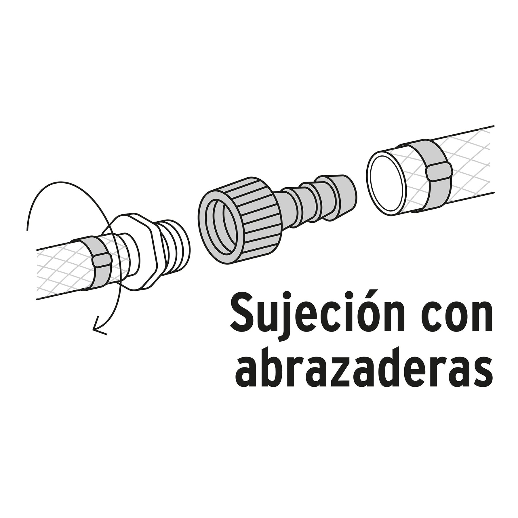 Adaptador hembra movible de polipropileno 3/4" x 3/4", Foset