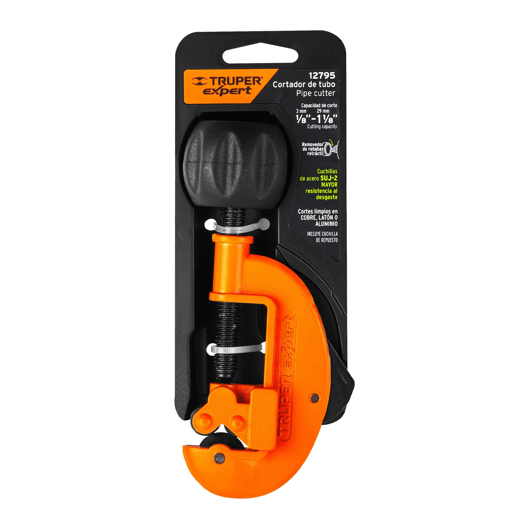 Cortador de tubo de cobre 1/8" a 1-1/8" cuchilla 20mm,Expert