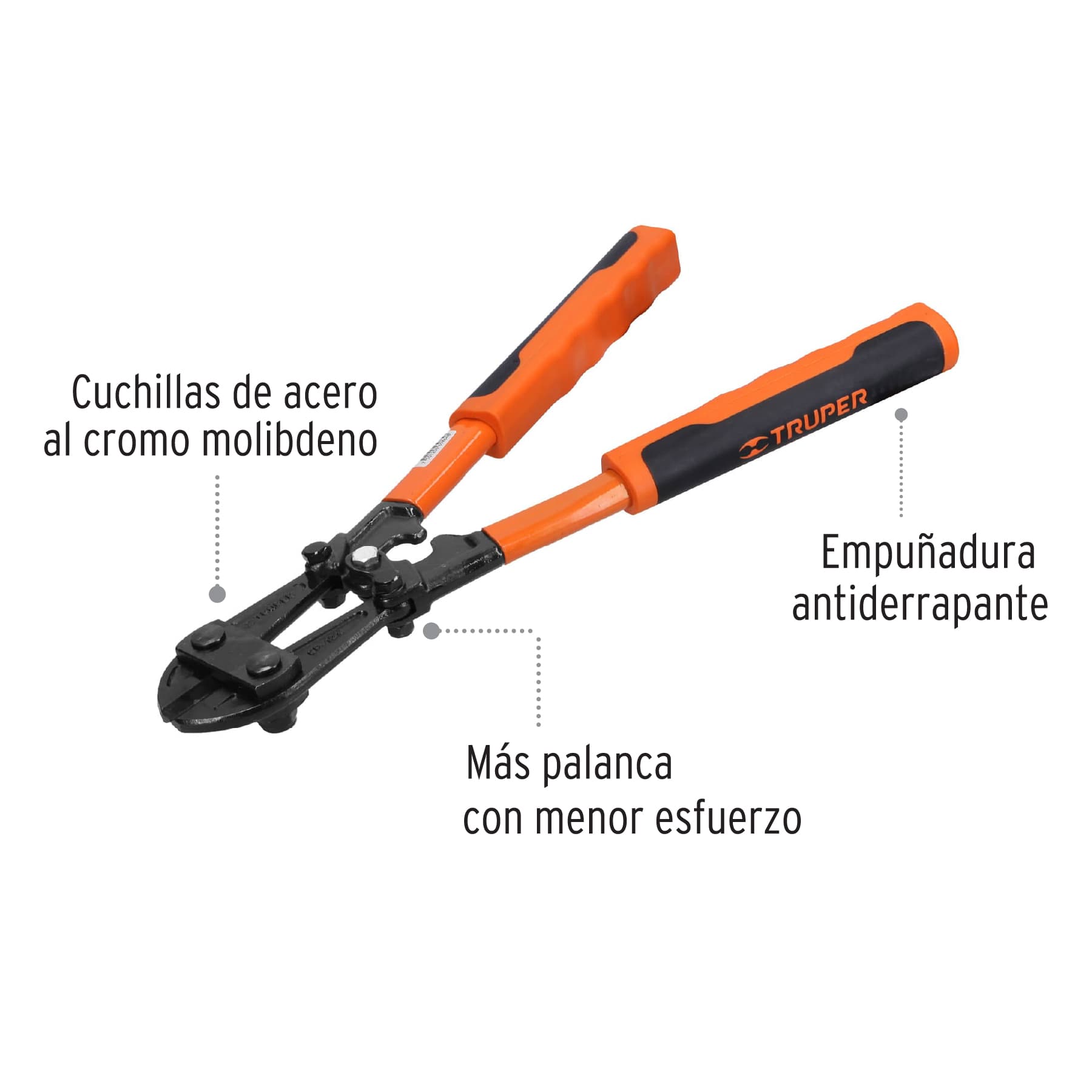 Cortapernos 12", profesional, Truper